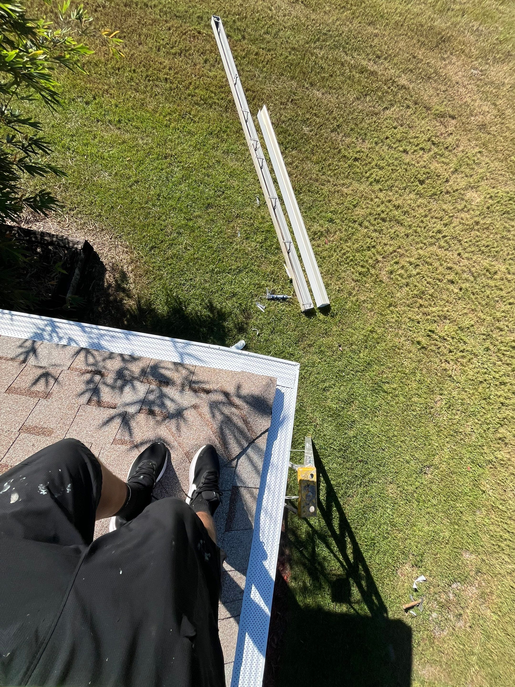 6 Inch Seamless Gutters using K-Style Seamless Gutters in Cape Coral FL by Gutter Professors