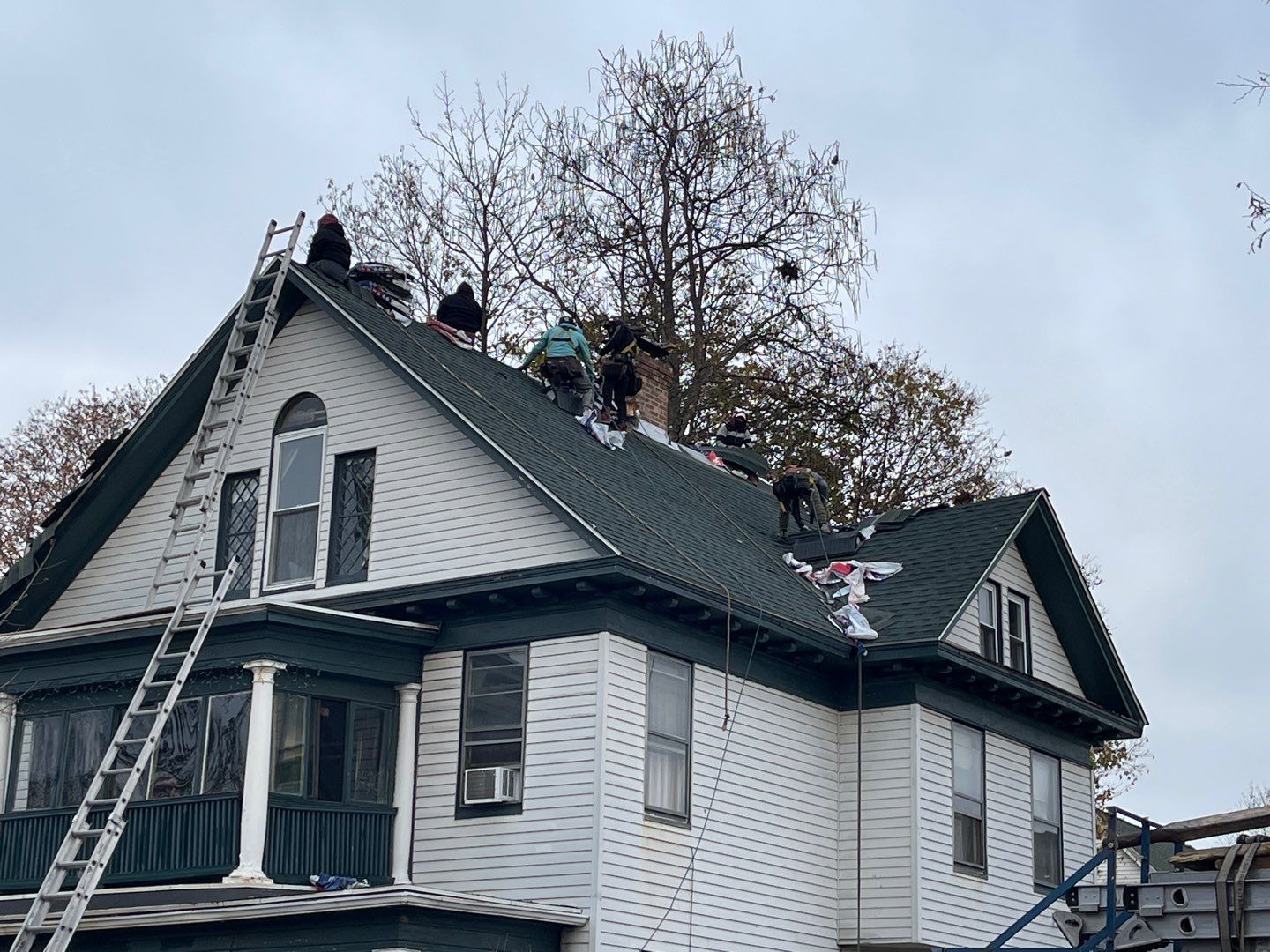 Full Slate Roof Removal & Solar-Ready System—Completed in One Day! by Sensible Home Solutions