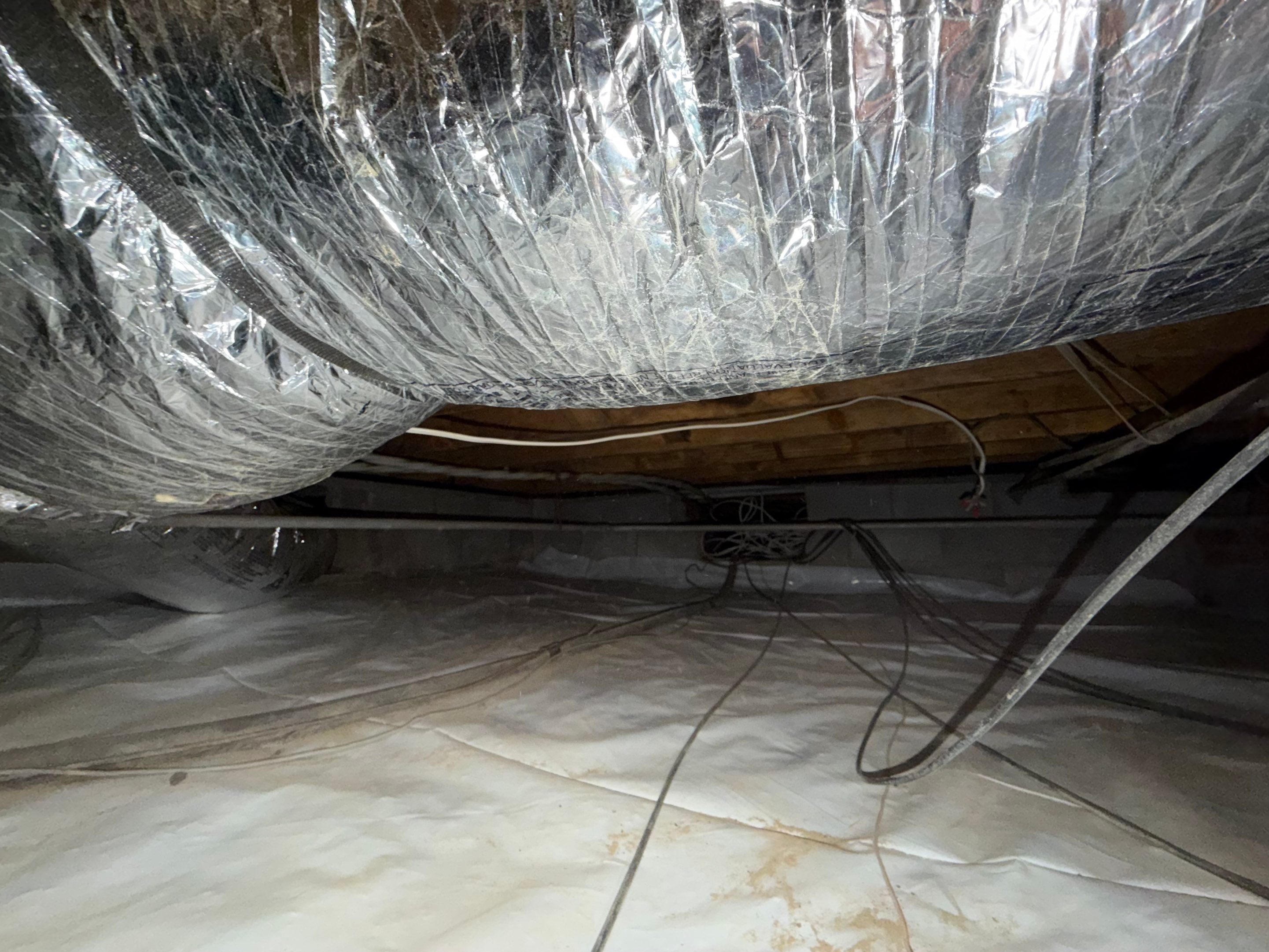 Project in Smithfield by Patriot Crawl Space Repairs