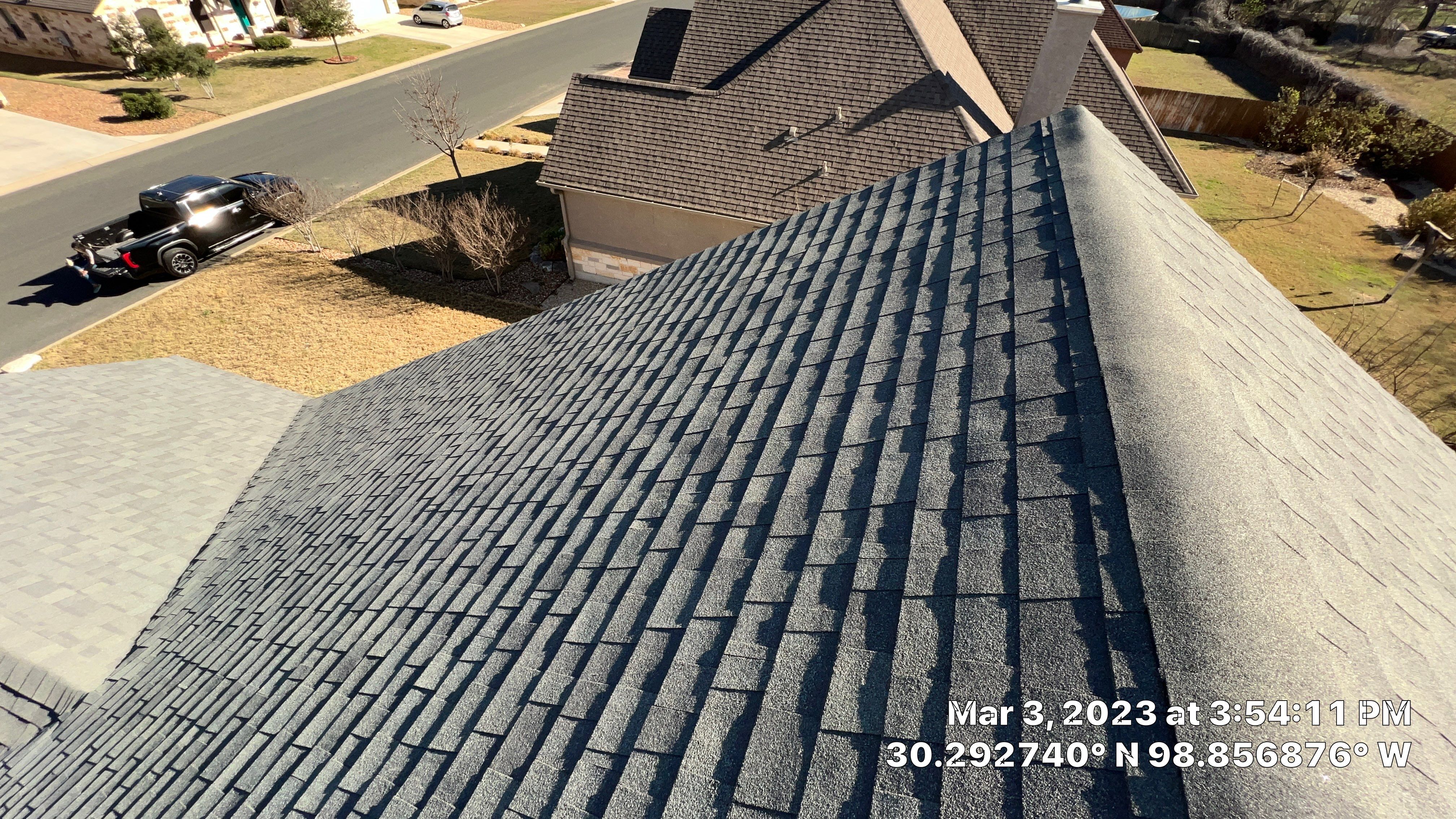 Architectural Shingle Roof Replacement and Gutter Installation in Fredericksburg by Caliber Restoration LLC