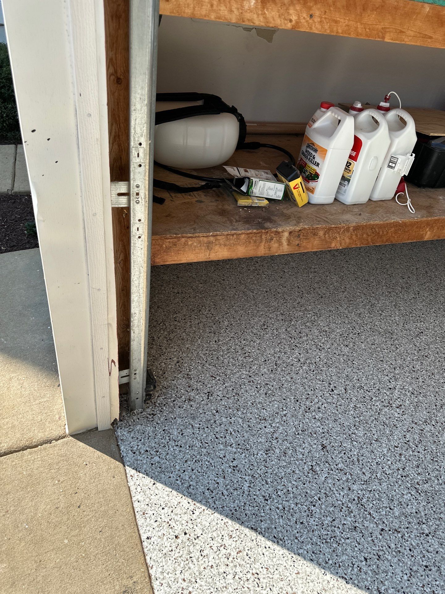 Garage Floor Coating using Coyote by My Garage Floor Guys