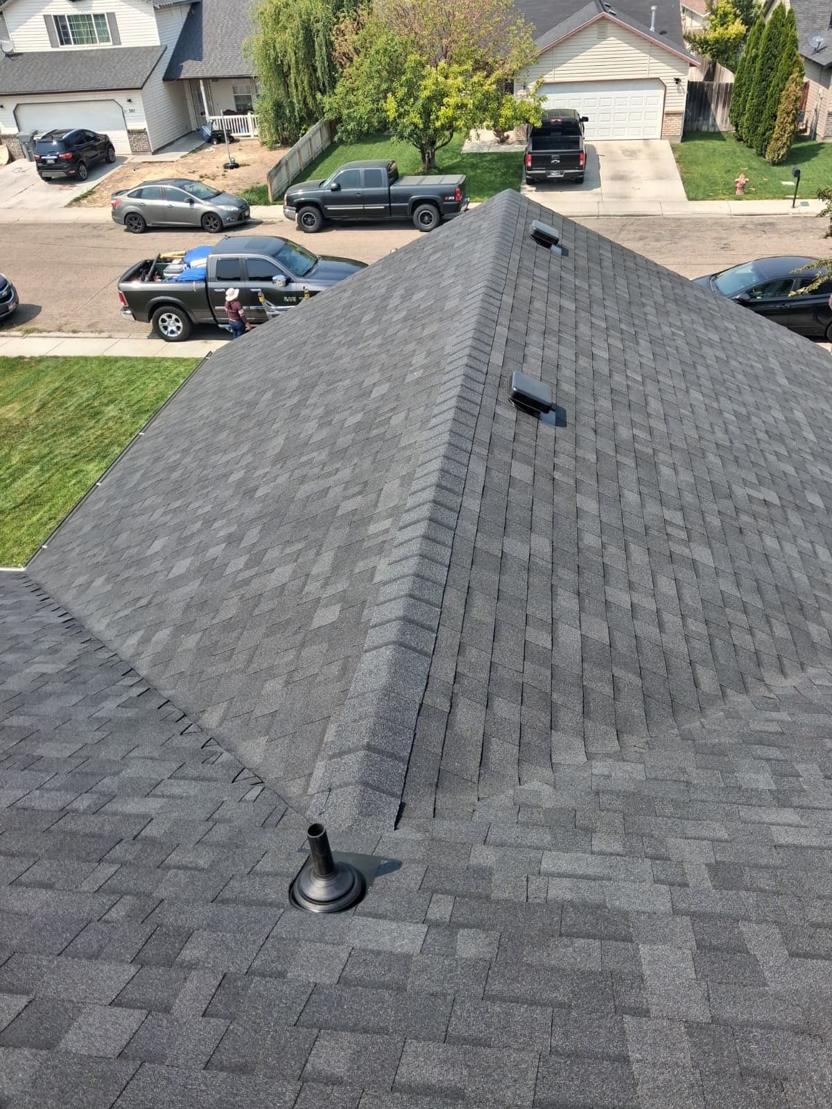 Residential Roof Replacement with Architectural Shingles in Caldwell by Olive Roofing