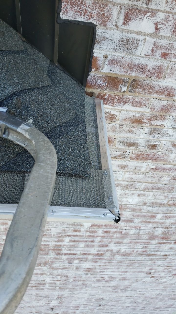 Gutter Cleaning using water by Power Wash Masters LLC