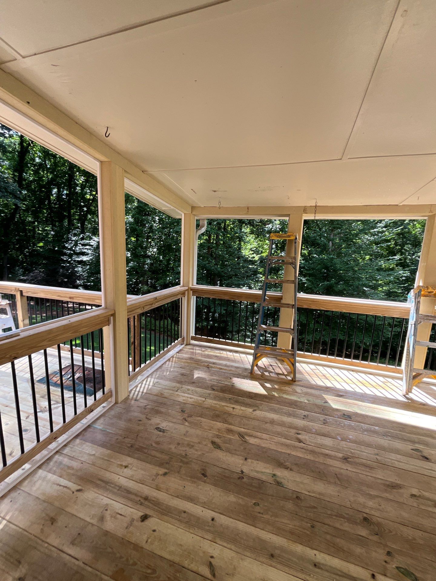 Stone Mountain, GA Rotted Wood & Shutter Replacement, Exterior Paint, and Deck Resurface by Nelson Exteriors