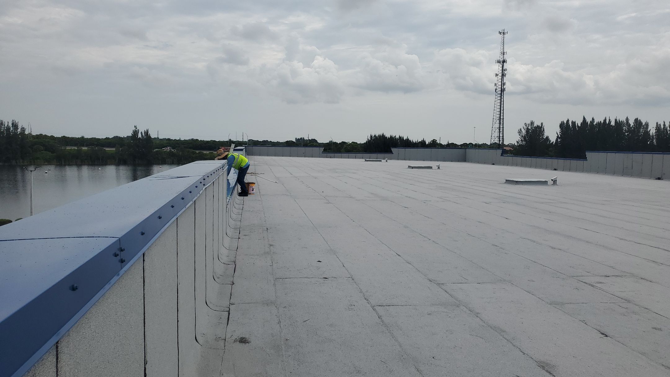 Torch Applied Modified Bitumen Roof Installation by Sailfish Roofing