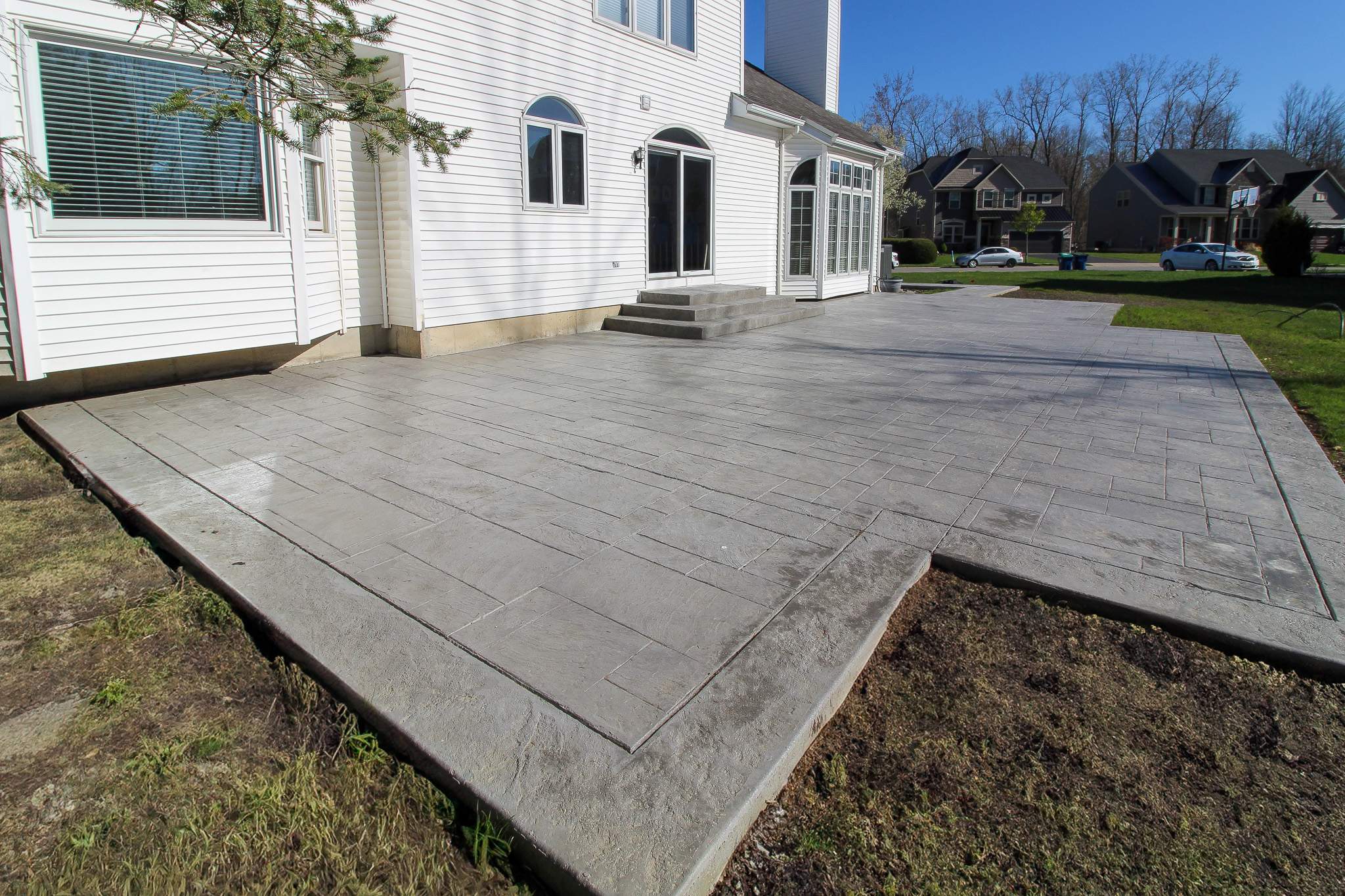 Stamped Concrete by Ivy Lea Construction