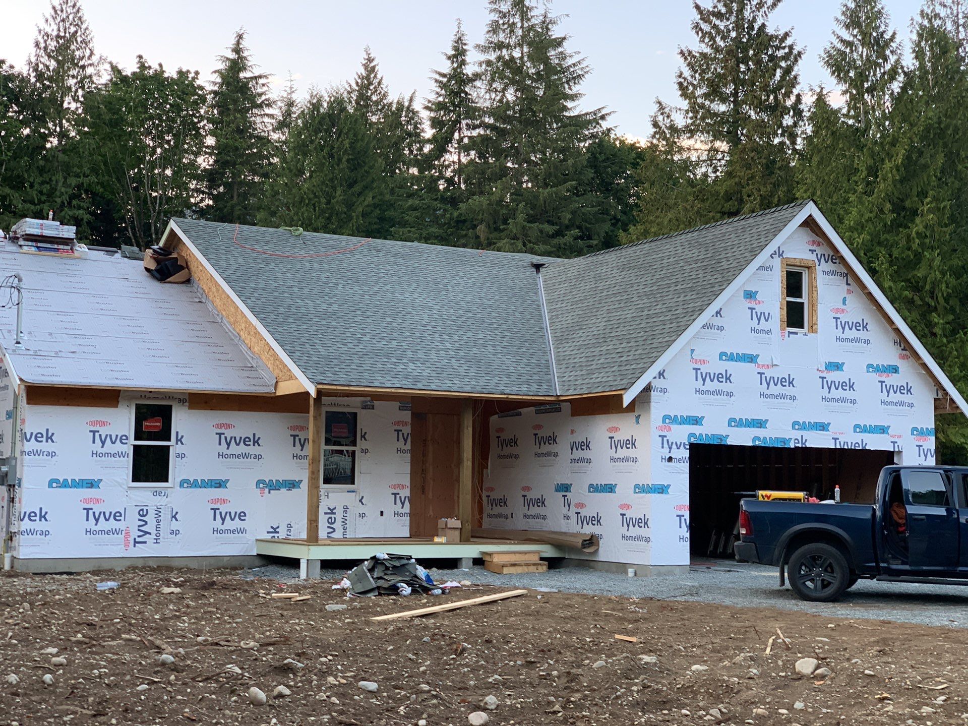 Residential Roofing Installation using GAF Slate HDZ by Top Notch Roofing Inc