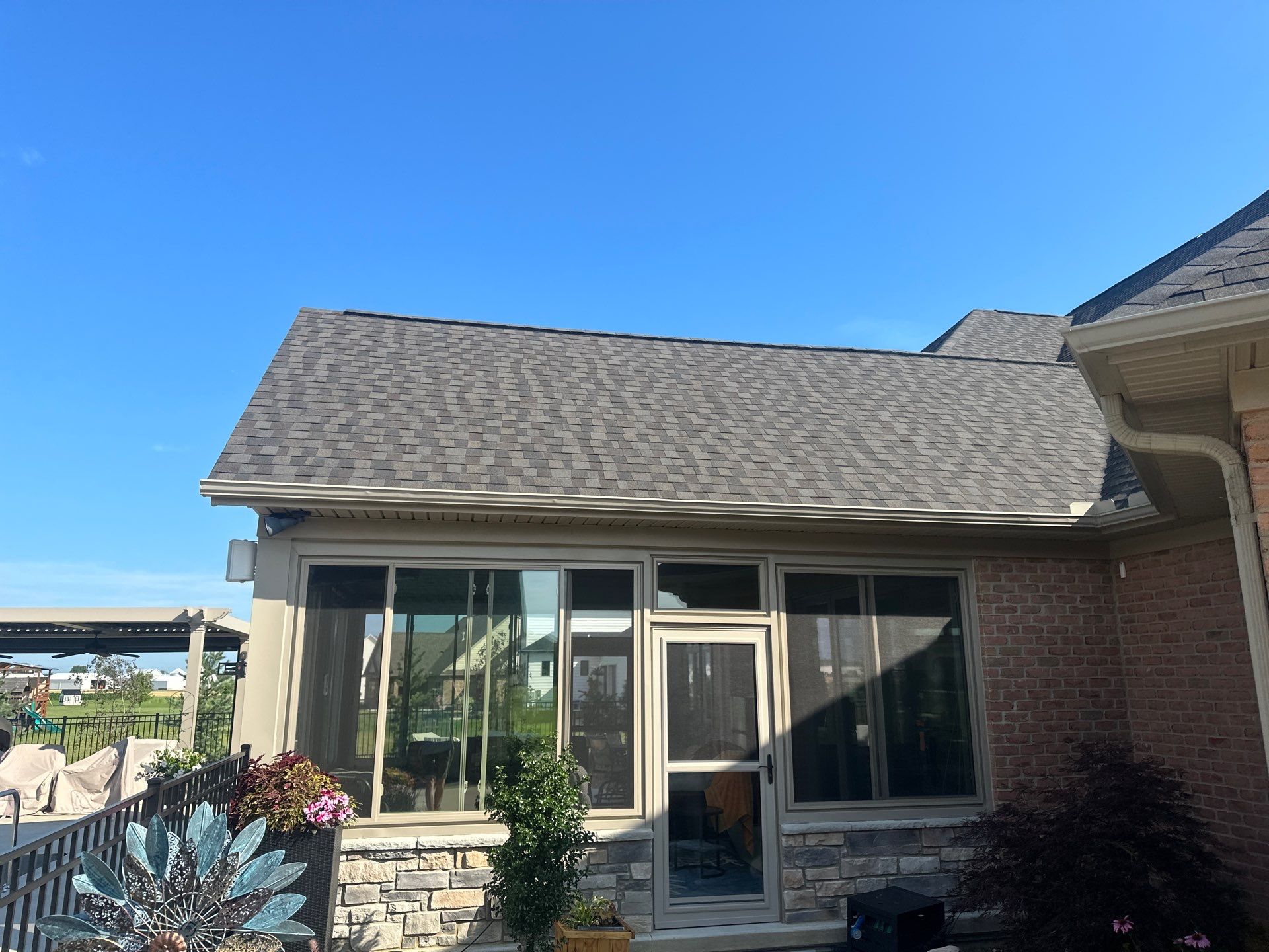 Residential Roofing Installation using GAF Timberline HDZ Appalachian Sky by Nitro Roofing and Construction