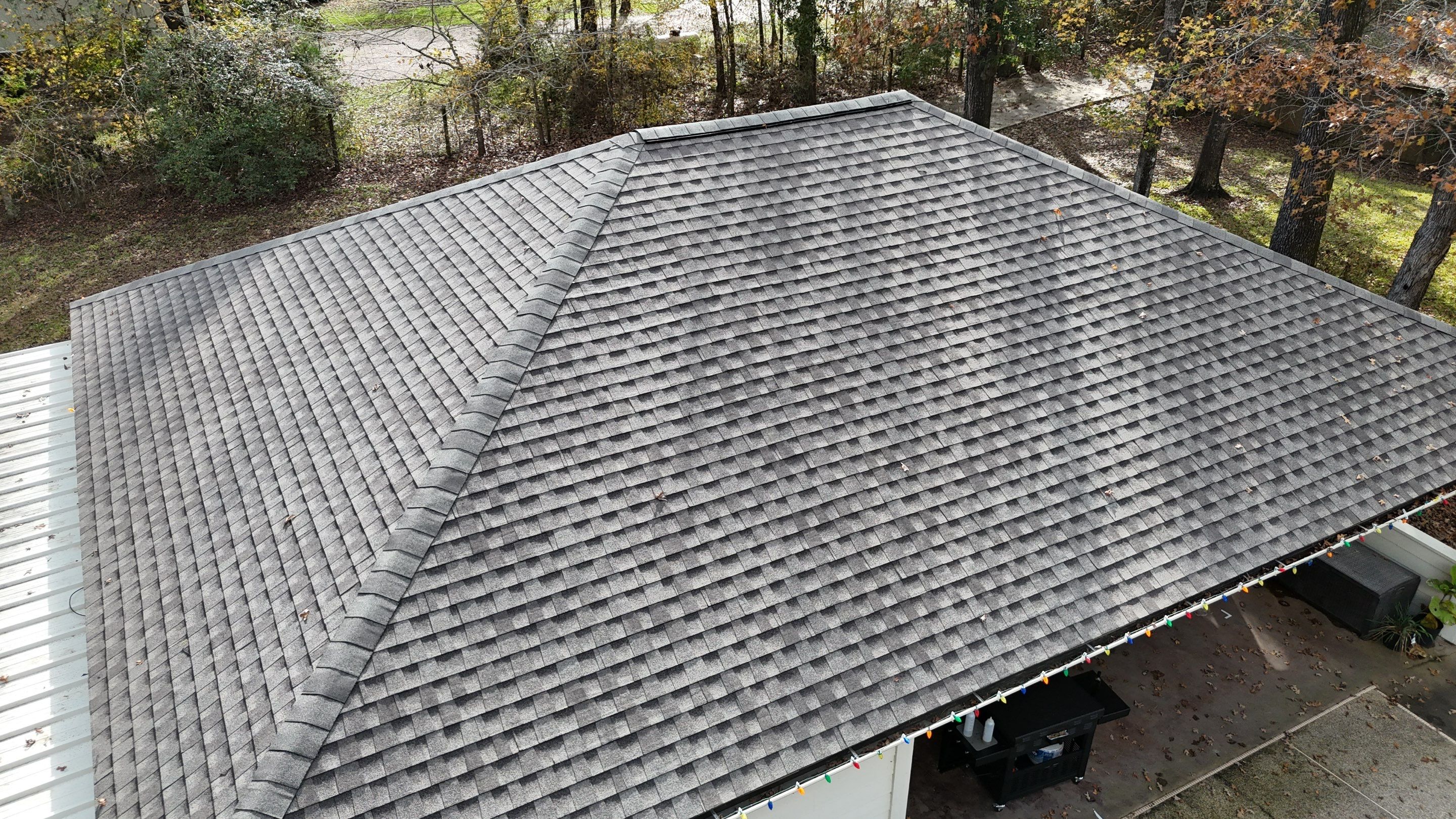 Residential Roofing Installation using GAF Timberline HDZ in Montgomery by Core Four Roofing