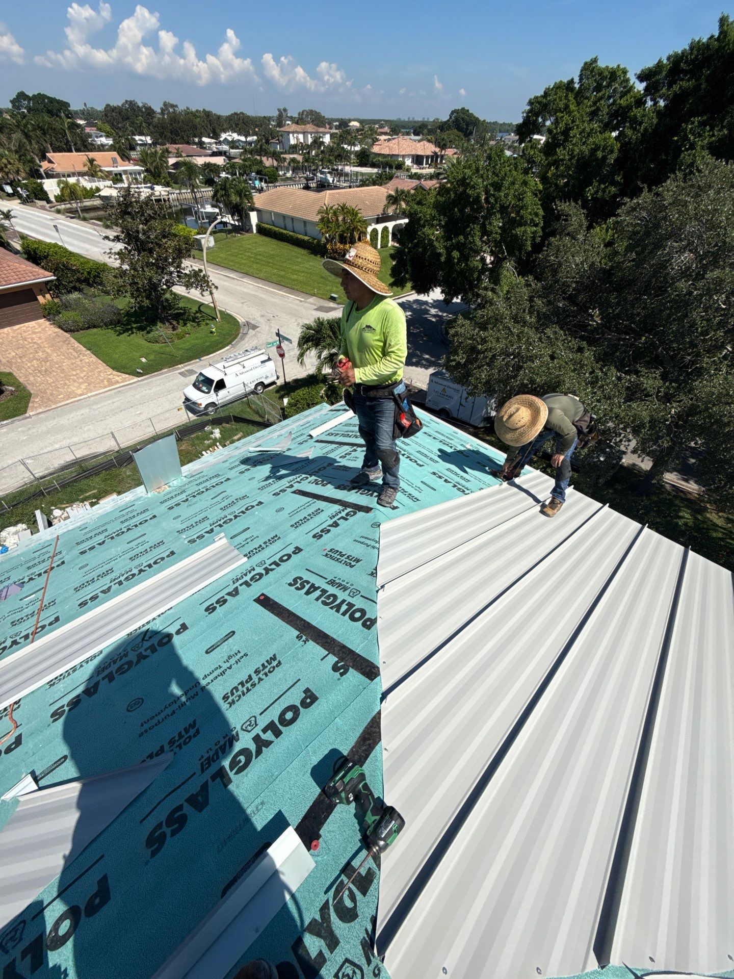 Project in St. Petersburg 33703 by Mitchell Roofing Company LLC