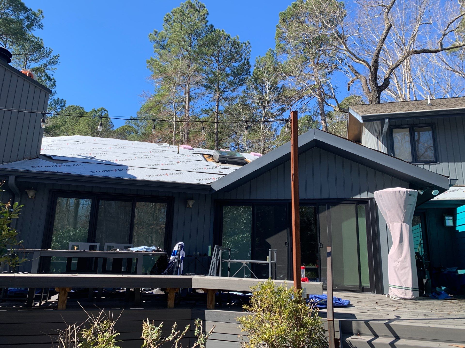 Project in Chapel Hill, NC by Barnes Restoration Inc. 