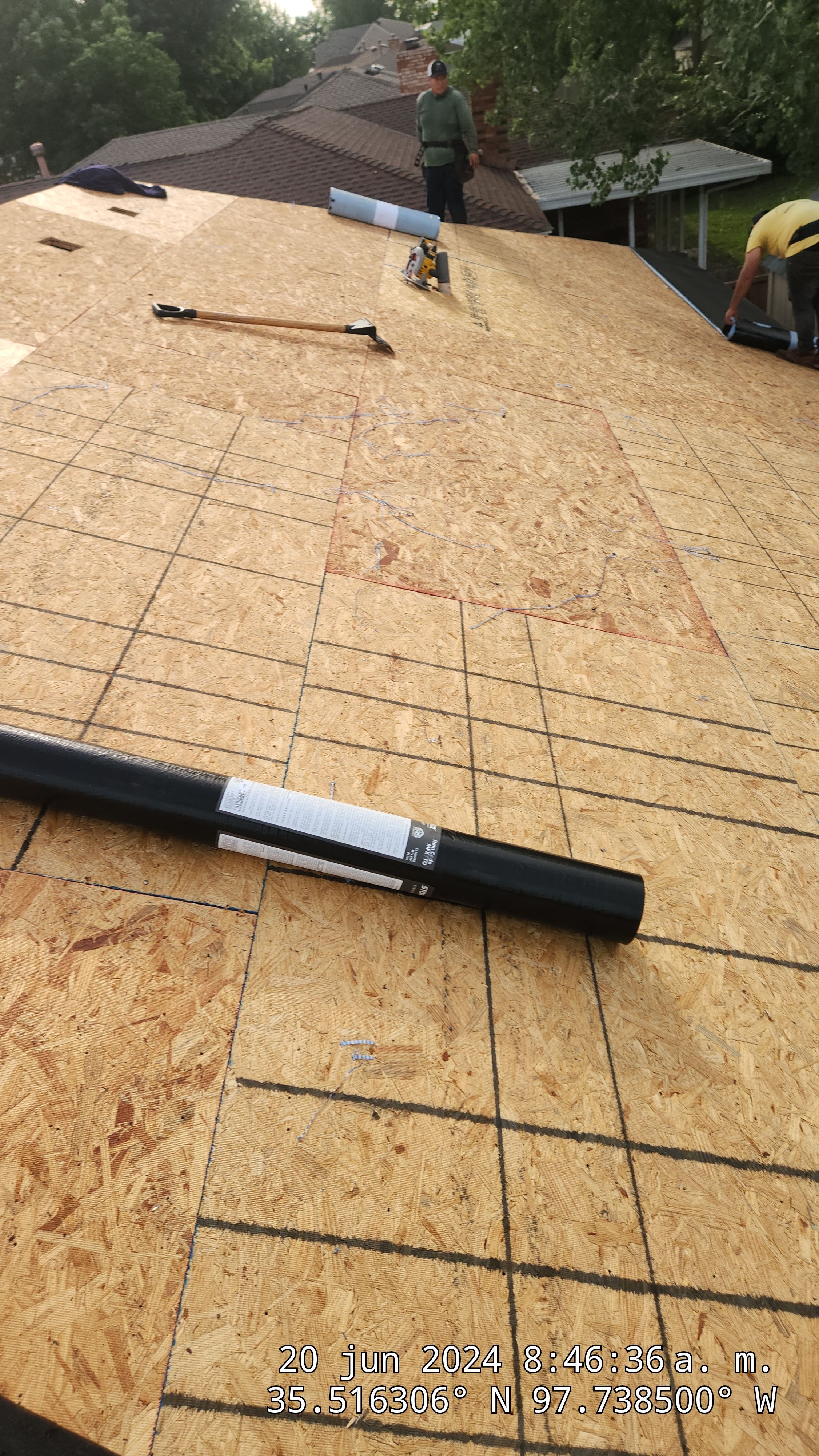 Residential Roofing Installation using Owens Corning by Castillo Roofing
