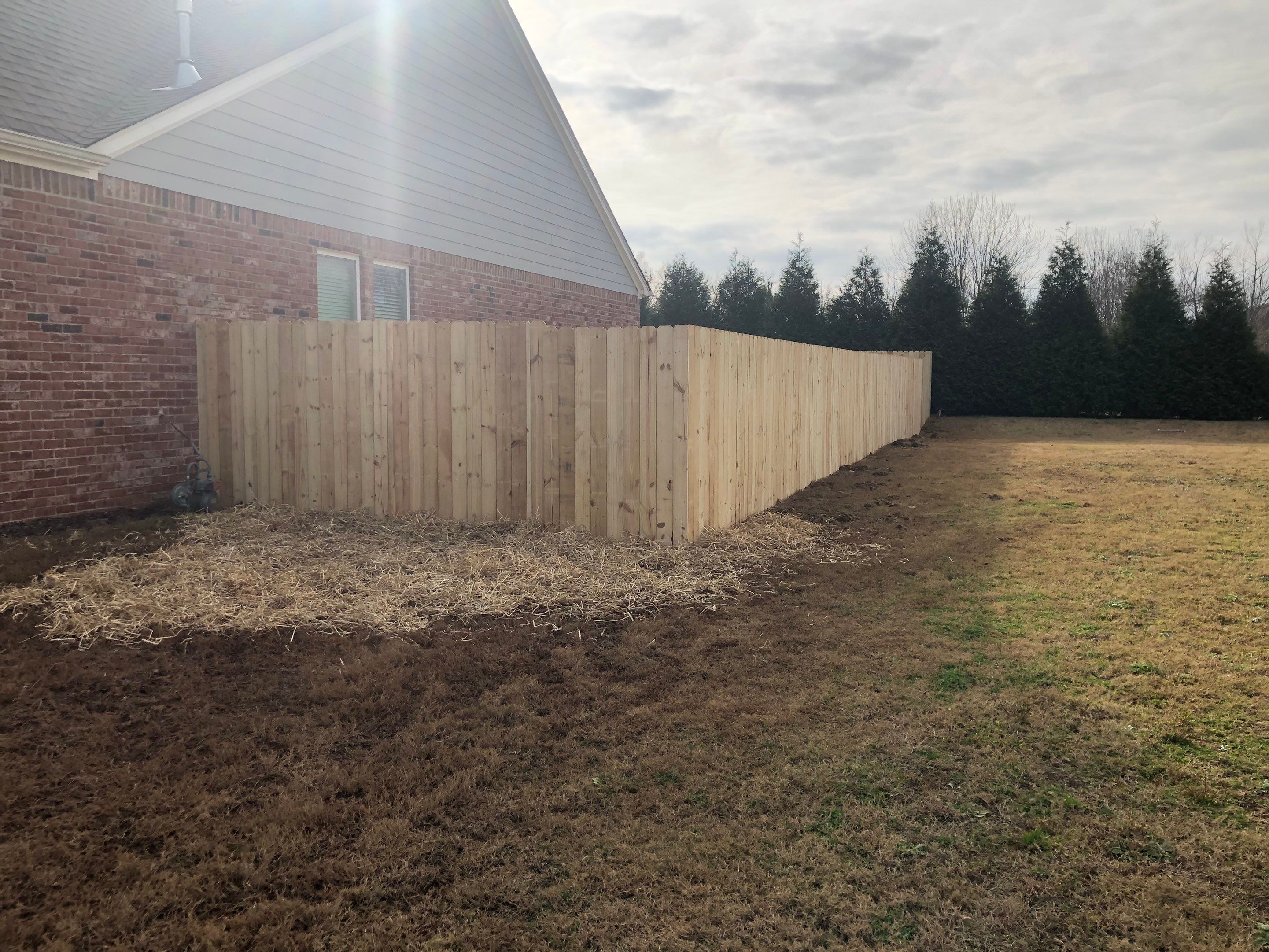 Tannehill Privacy Fence by Pillar and Pine