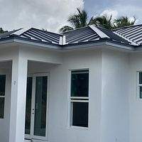 24ga 1.5" Mechanical Seam Charcoal Gray  by Total Roofing System The Metal Roof Experts