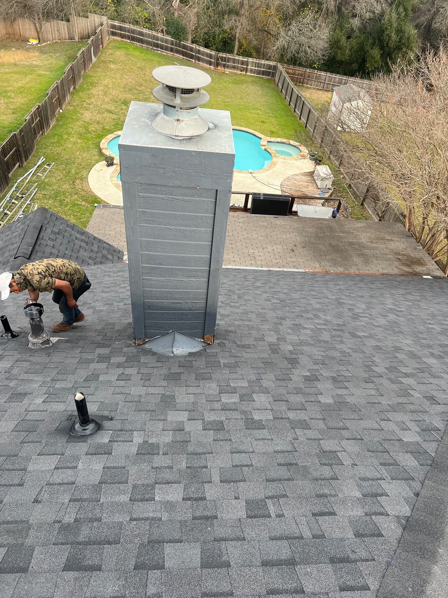 Project in Austin by Rhino Roofing and General Contracting, LLC