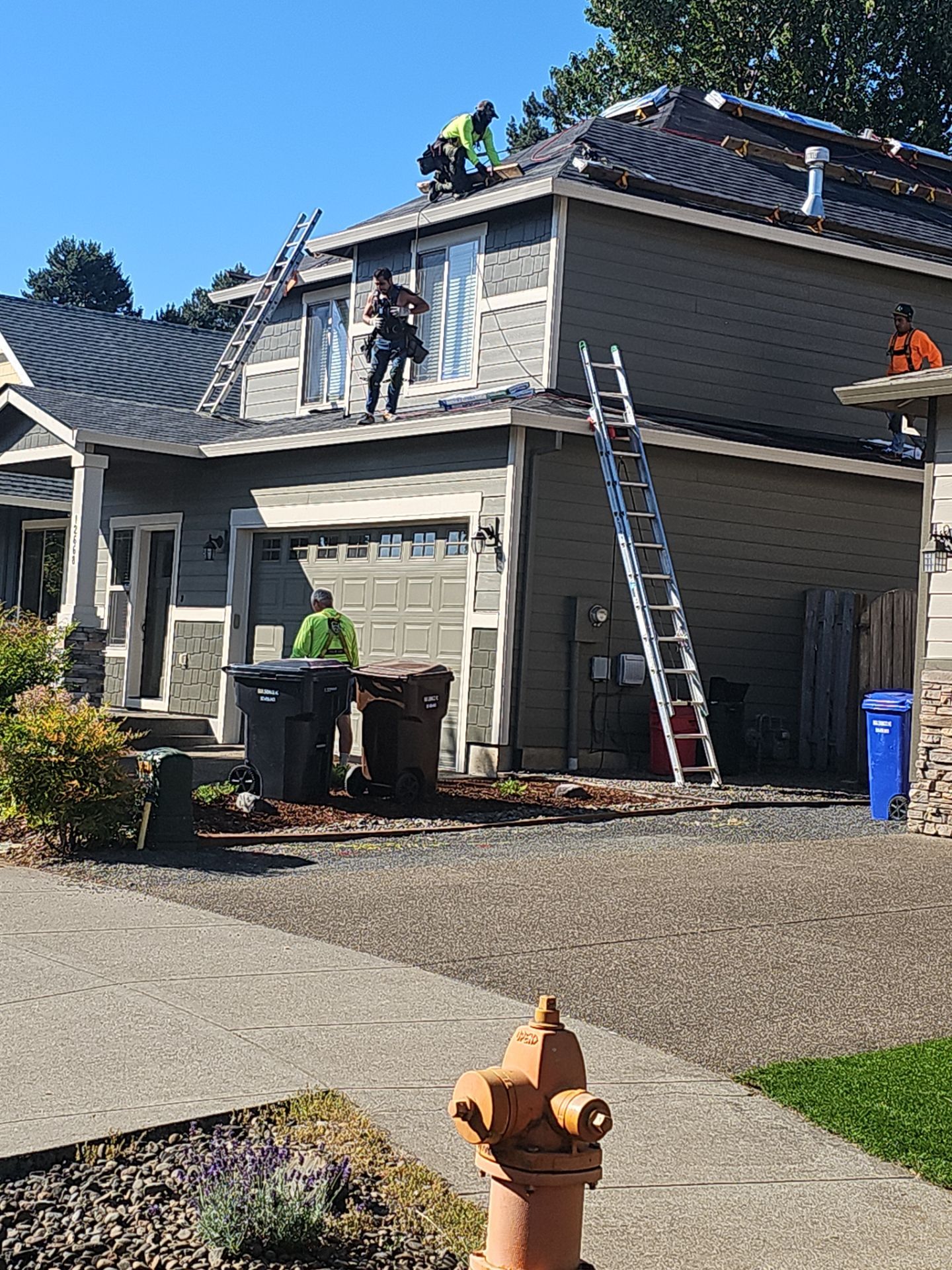 Project in Oregon City by Tom Leach Roofing