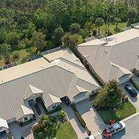 24ga 1.5" Mechanical Seam Sierra Tan by Total Roofing System The Metal Roof Experts