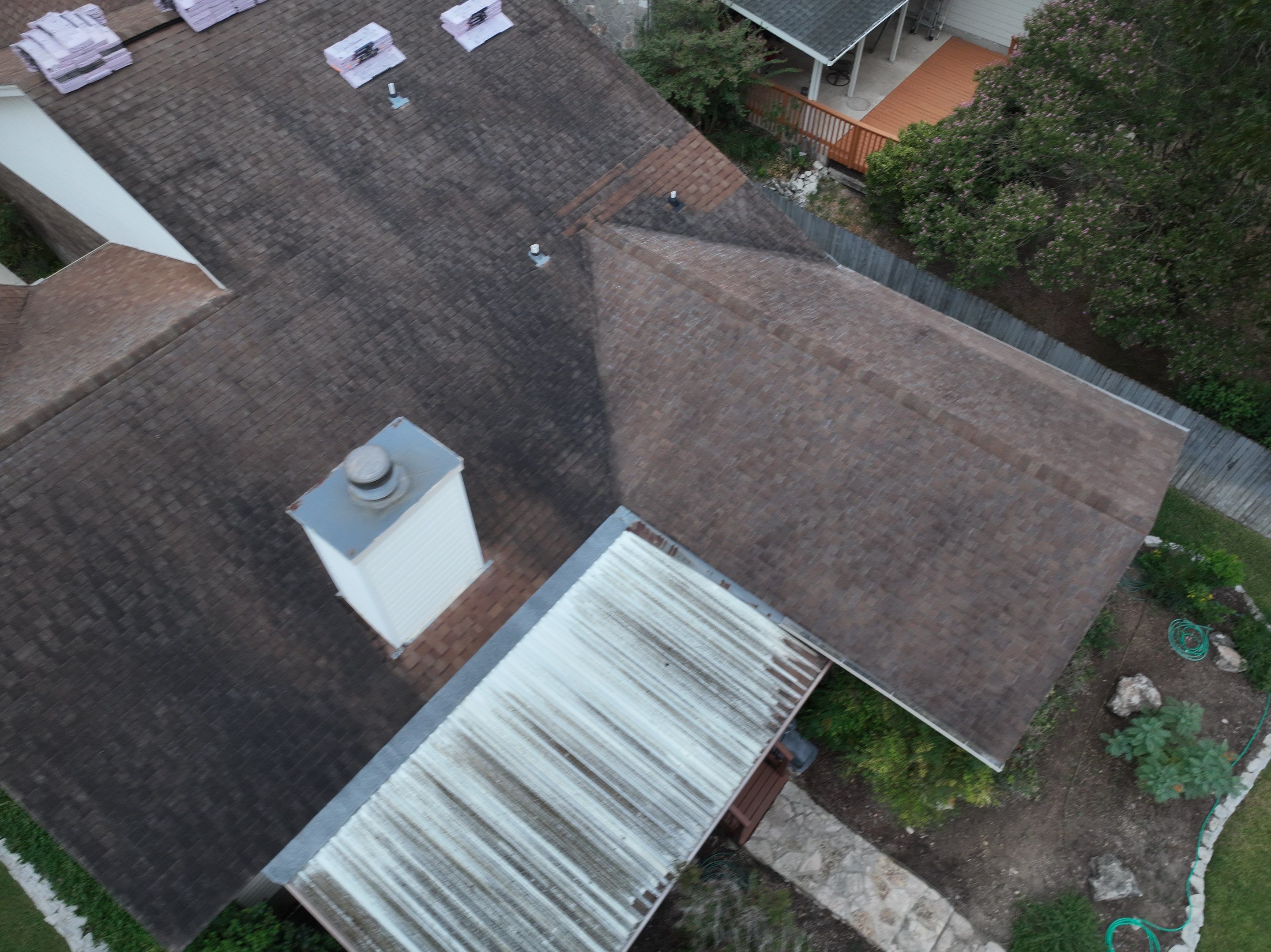 Residential Roof Replacement using Owens Corning 30 year Architectural Shingles by Premier Roofing and Contracting