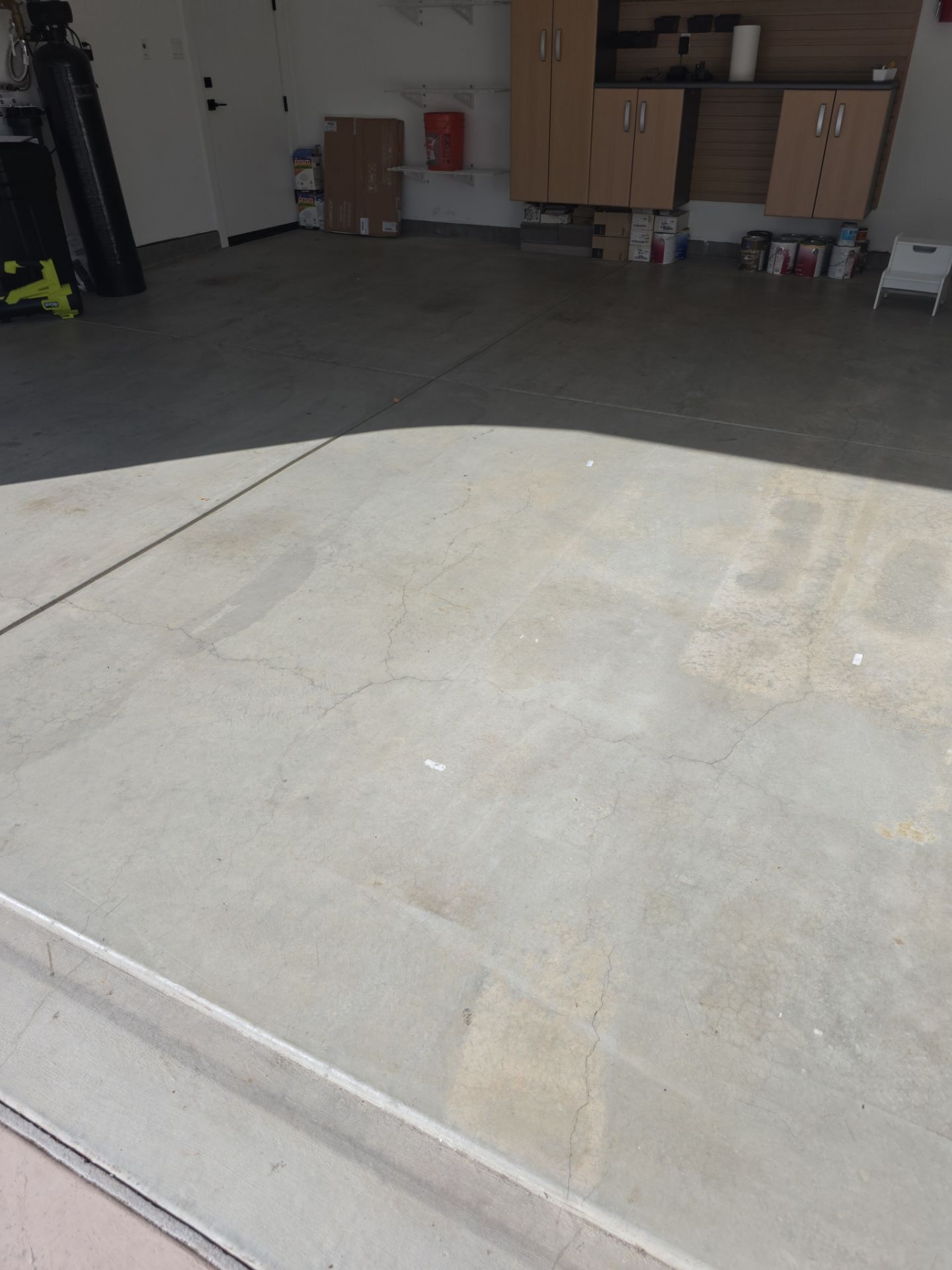Polyurea Garage Floor Coating and Concrete Repair in San Luis Obispo by MGP Coatings