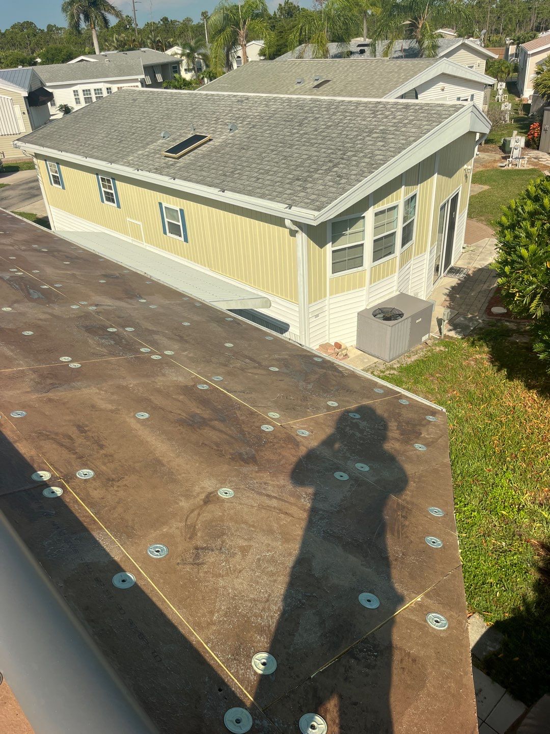TPO Roofing System on Enclosed Lanai by Durabilis Roofing INC