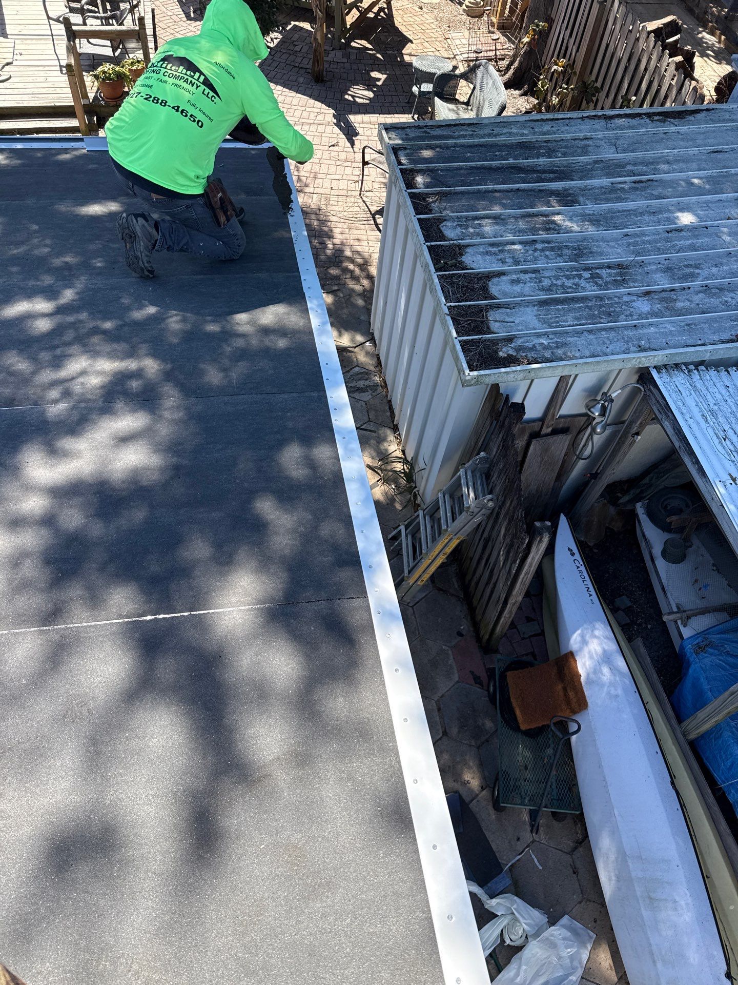 Project in St. Petersburg 33710 by Mitchell Roofing Company LLC