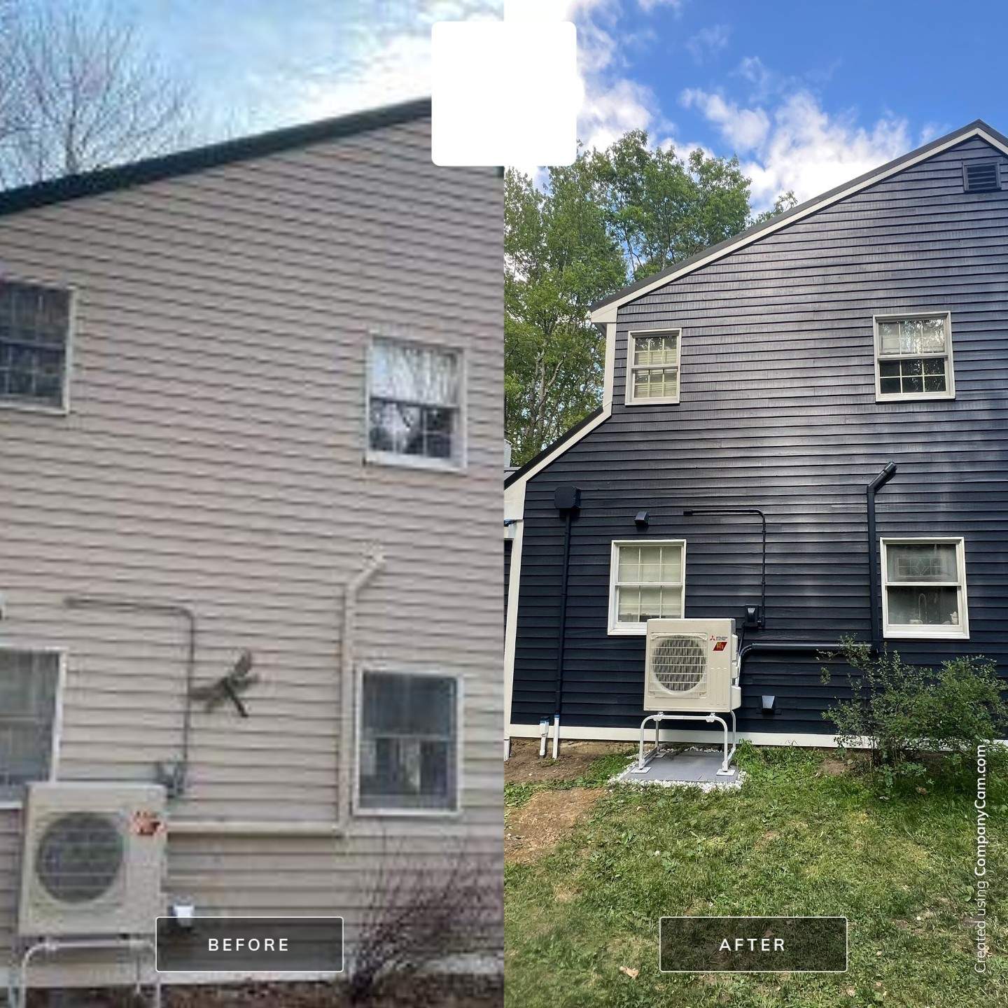 Full Exterior Painting and Color Transformation in Woolwich, Maine by Picture Perfect Pro Painting