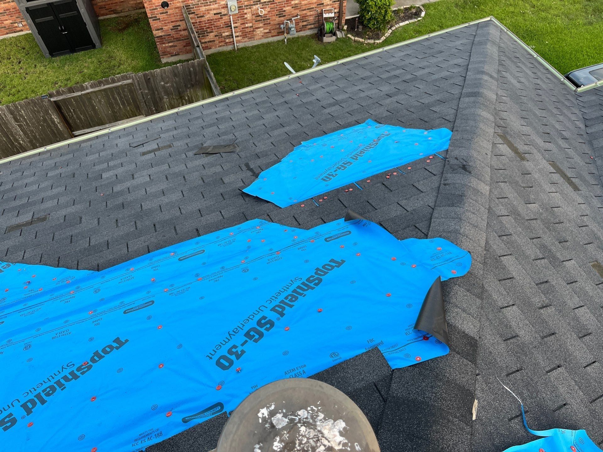 Residential Roofing Repair using Owen's Corning Duration (Lifetime) Shingles by Roof Repair Company