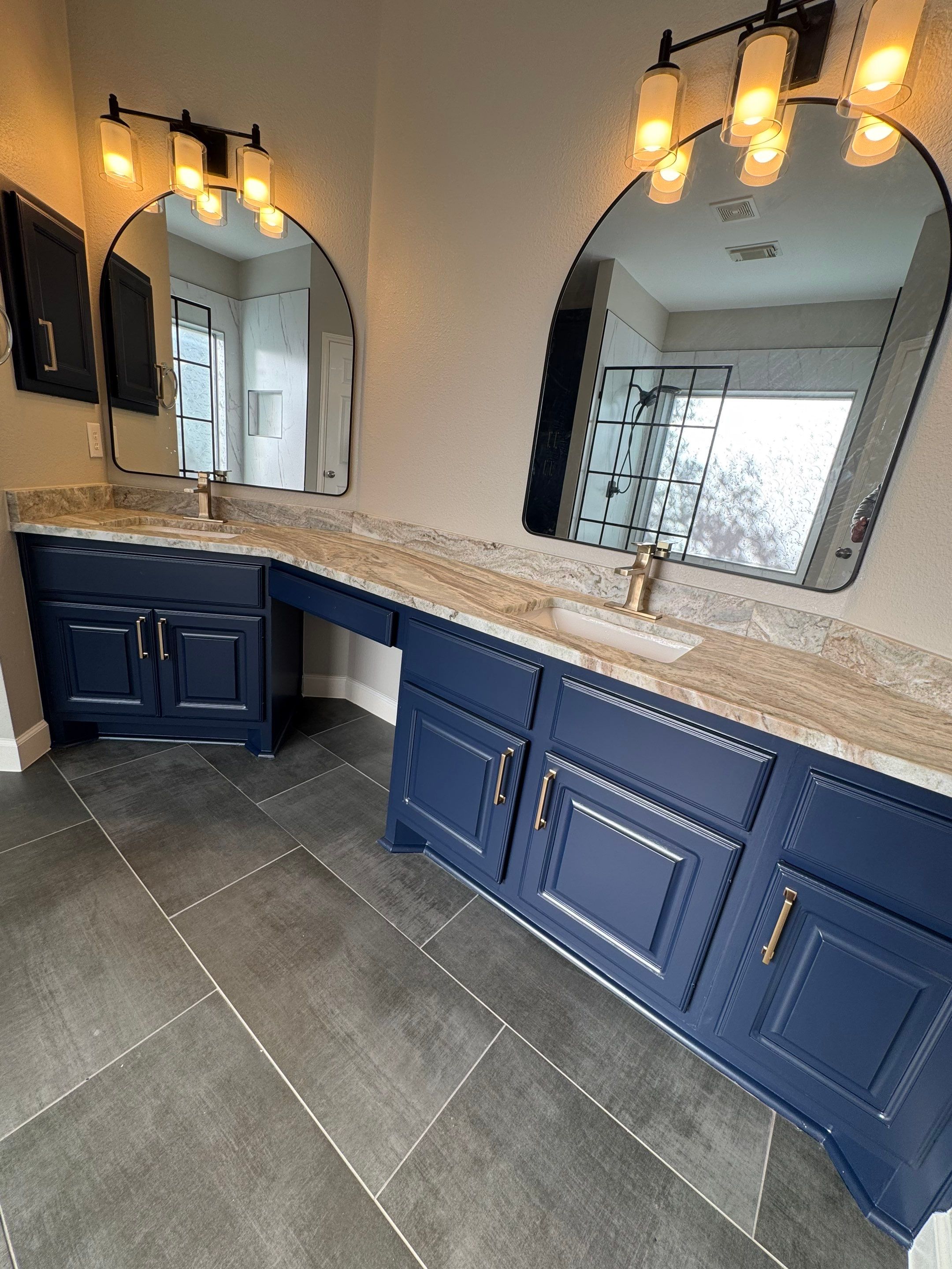 Stone Oak Master Bathroom Conversion | Tub-to-Shower Remodel | San Antonio by Legacy Bath and Kitchen 