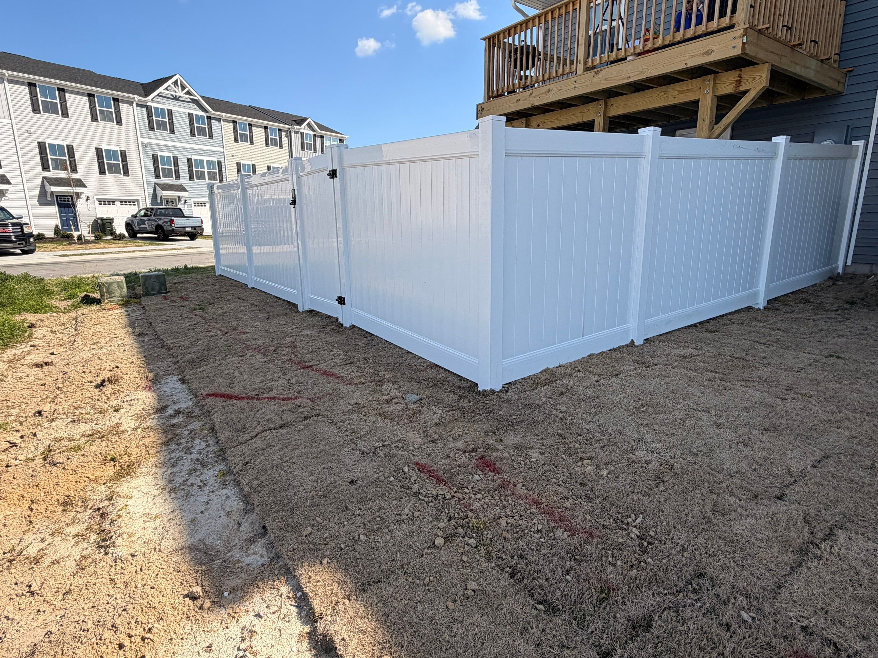 Clean Lines. Lasting Strength by Tidewater Fence