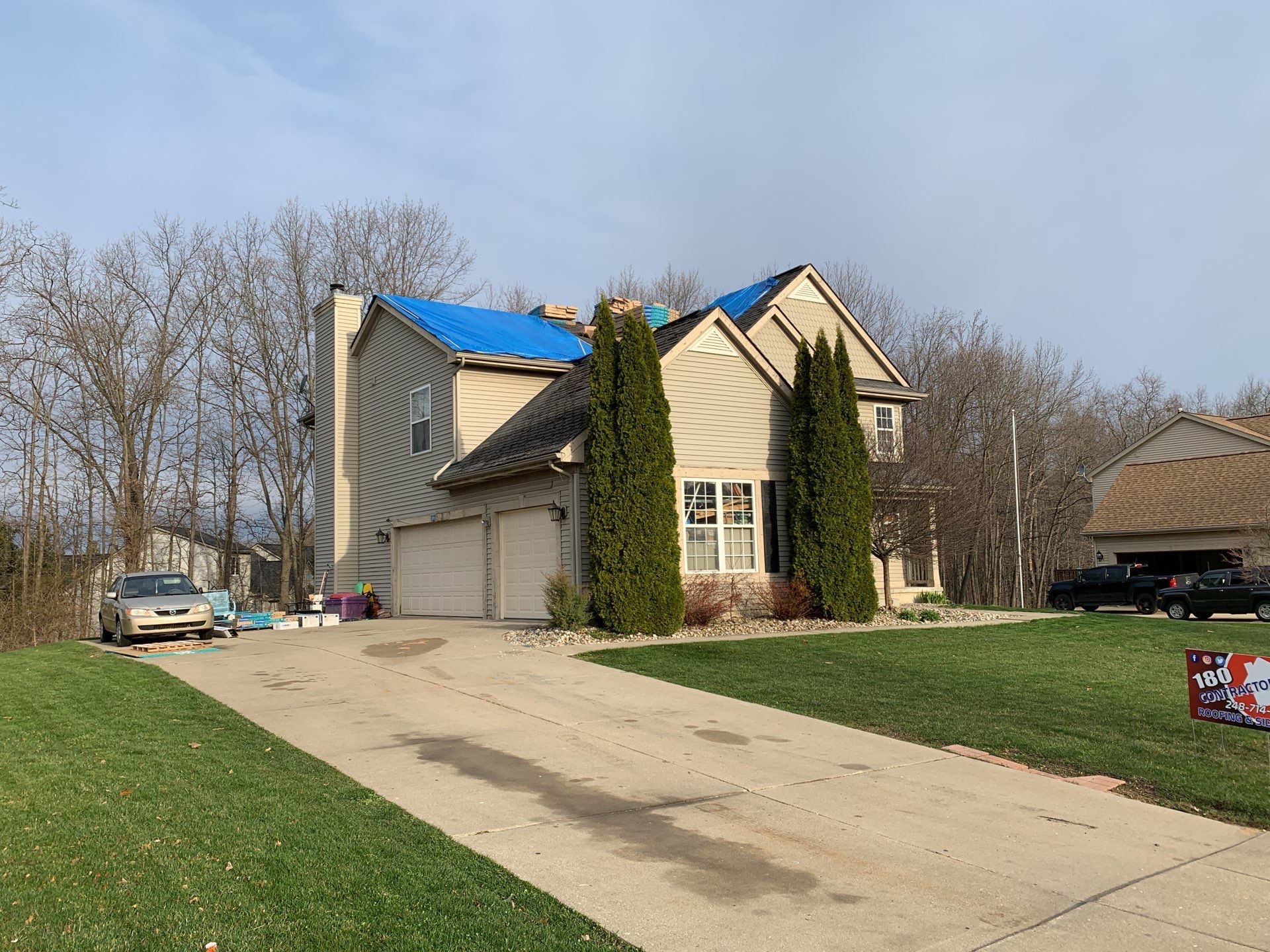 Roof Replacement using CertainTeed Landmark by 180 Contractors