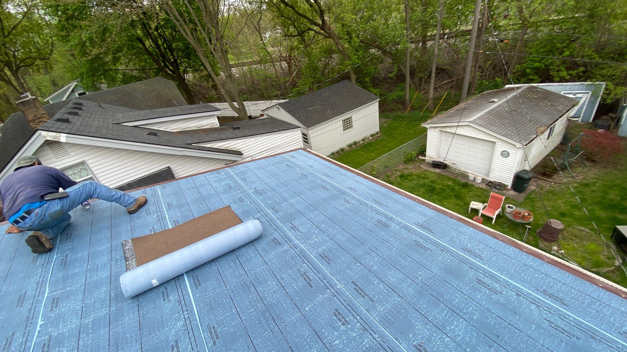 Roof Replacement using CertainTeed Landmark by 180 Contractors