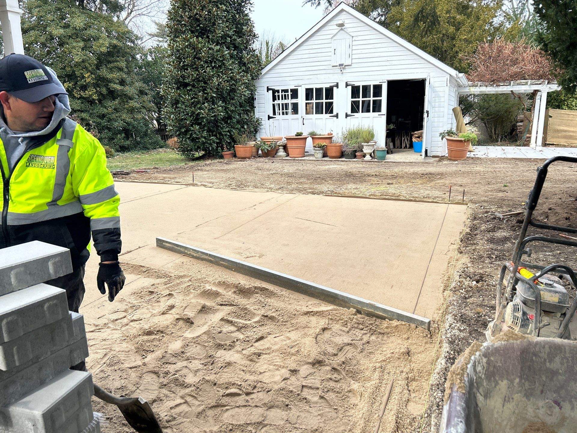 Lincoln Patio and Walkway Installation by CompanyCam