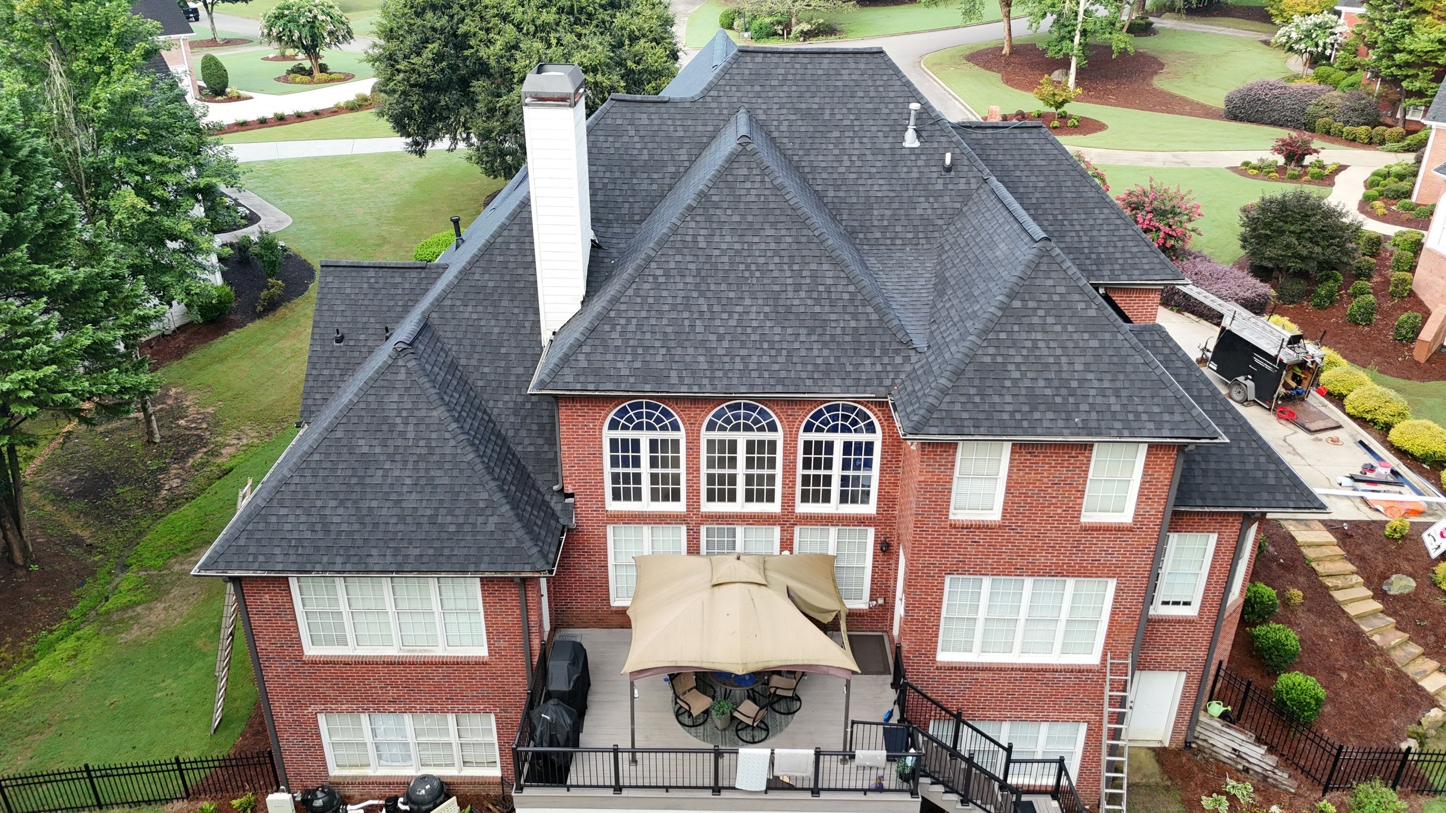 Cumming, GA Roof Replacement, CertainTeed Landmark Pro Charcoal Black by Reset Roofing