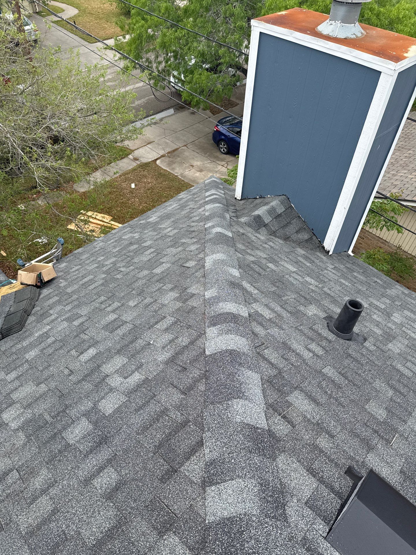 We Love Blue by Bayfront Roofing and Construction