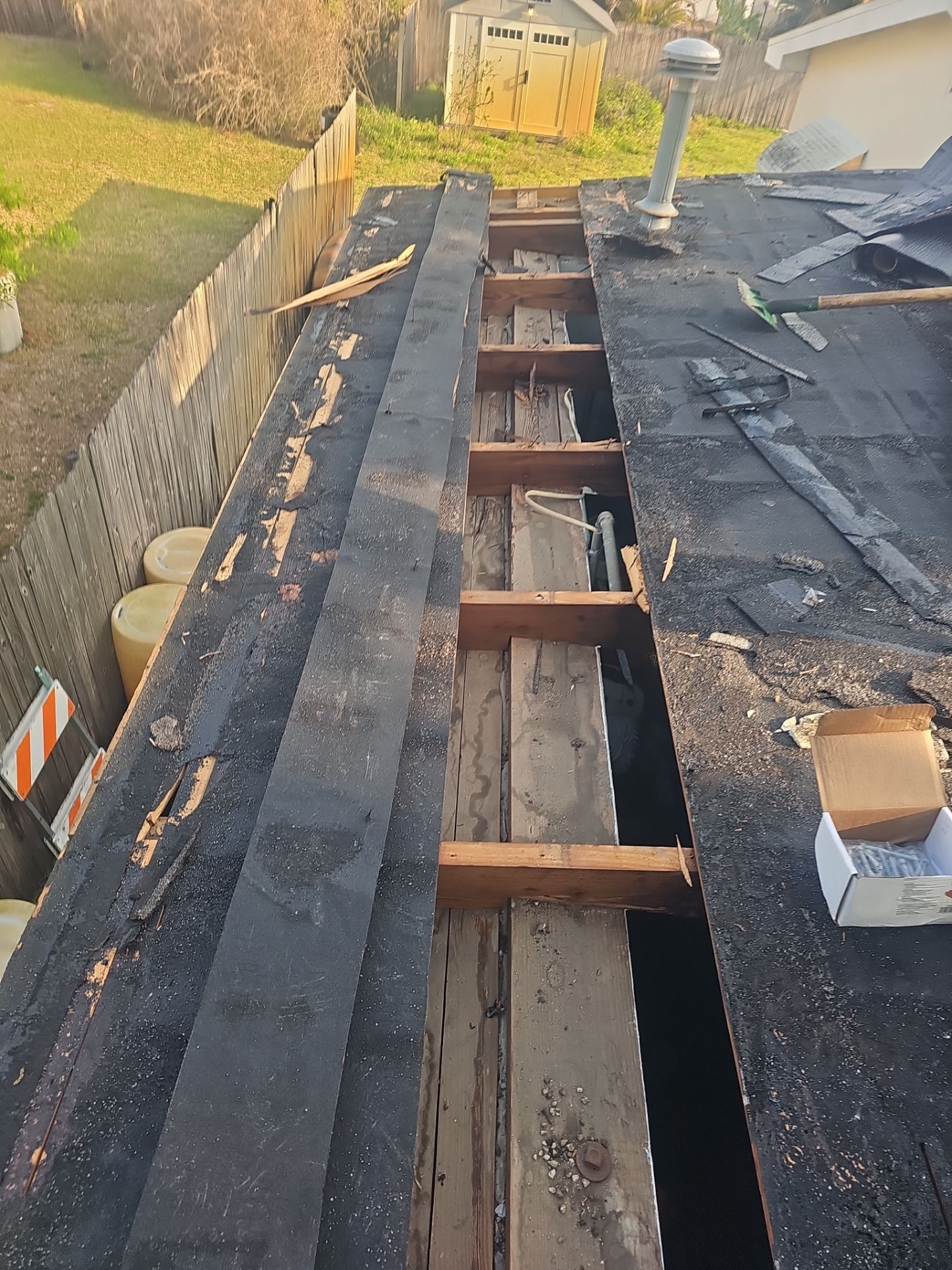 Project in St. Petersburg 33710 by Mitchell Roofing Company LLC 