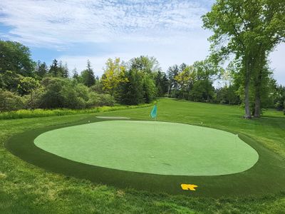 Backyard Par 3 course in Chagrin Falls, OH