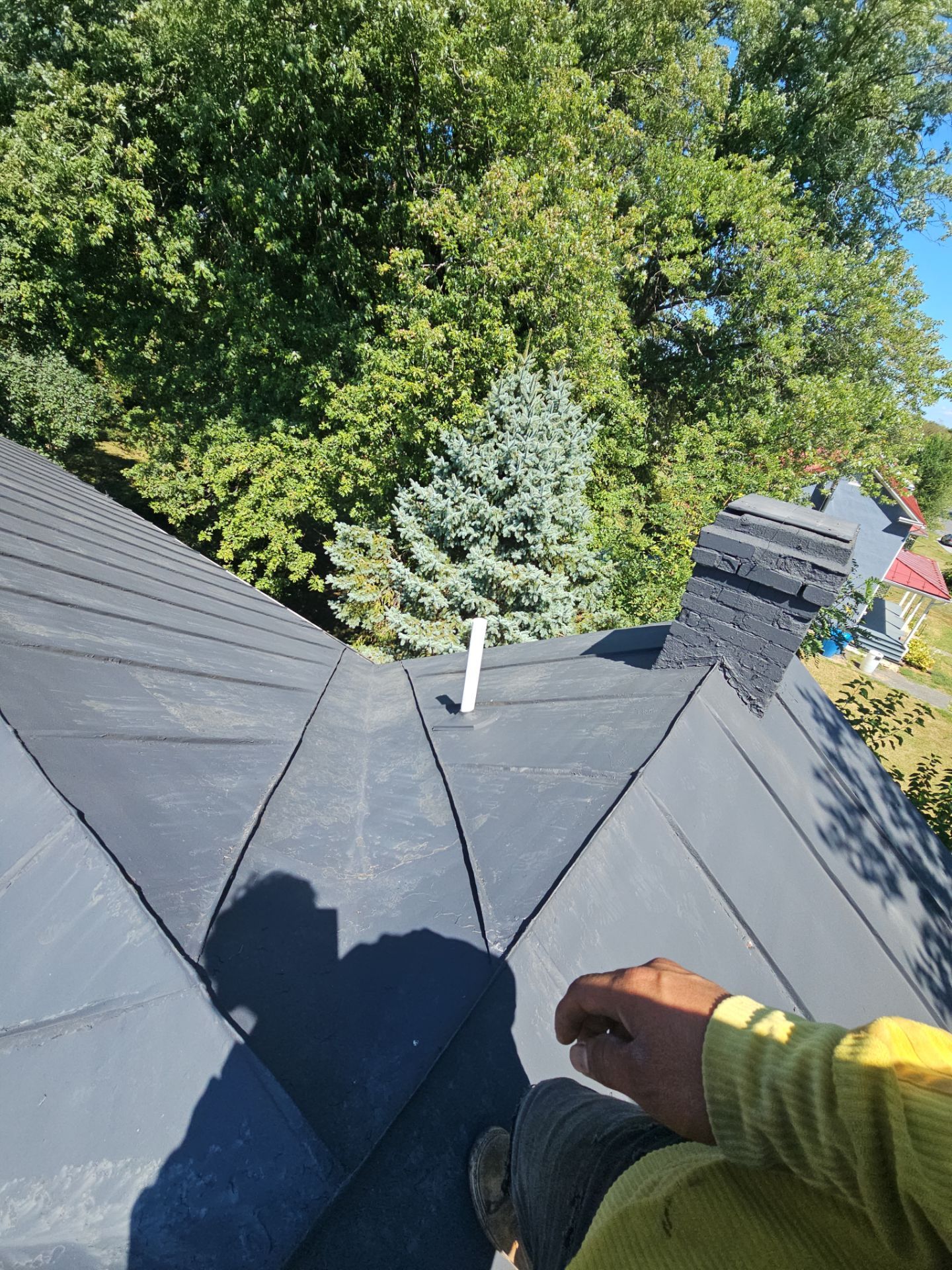 Metal Roof and Gutter Replacement by Winchester Roofing