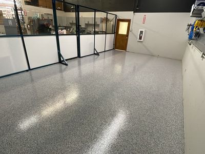 Commercial Floor Transformation using 1/8 Tidal Wave