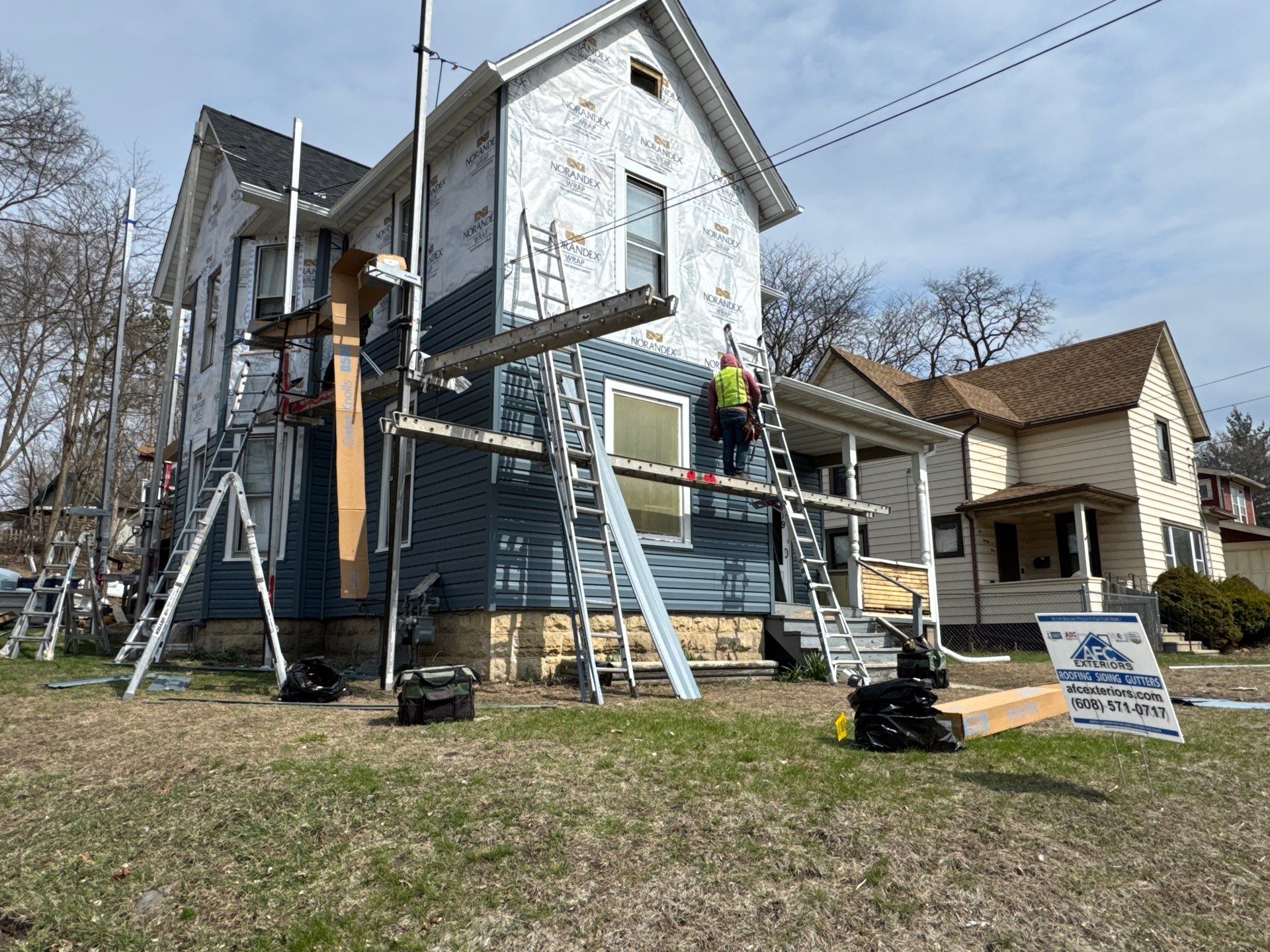 M.P.: Roof and siding by AFC Exteriors