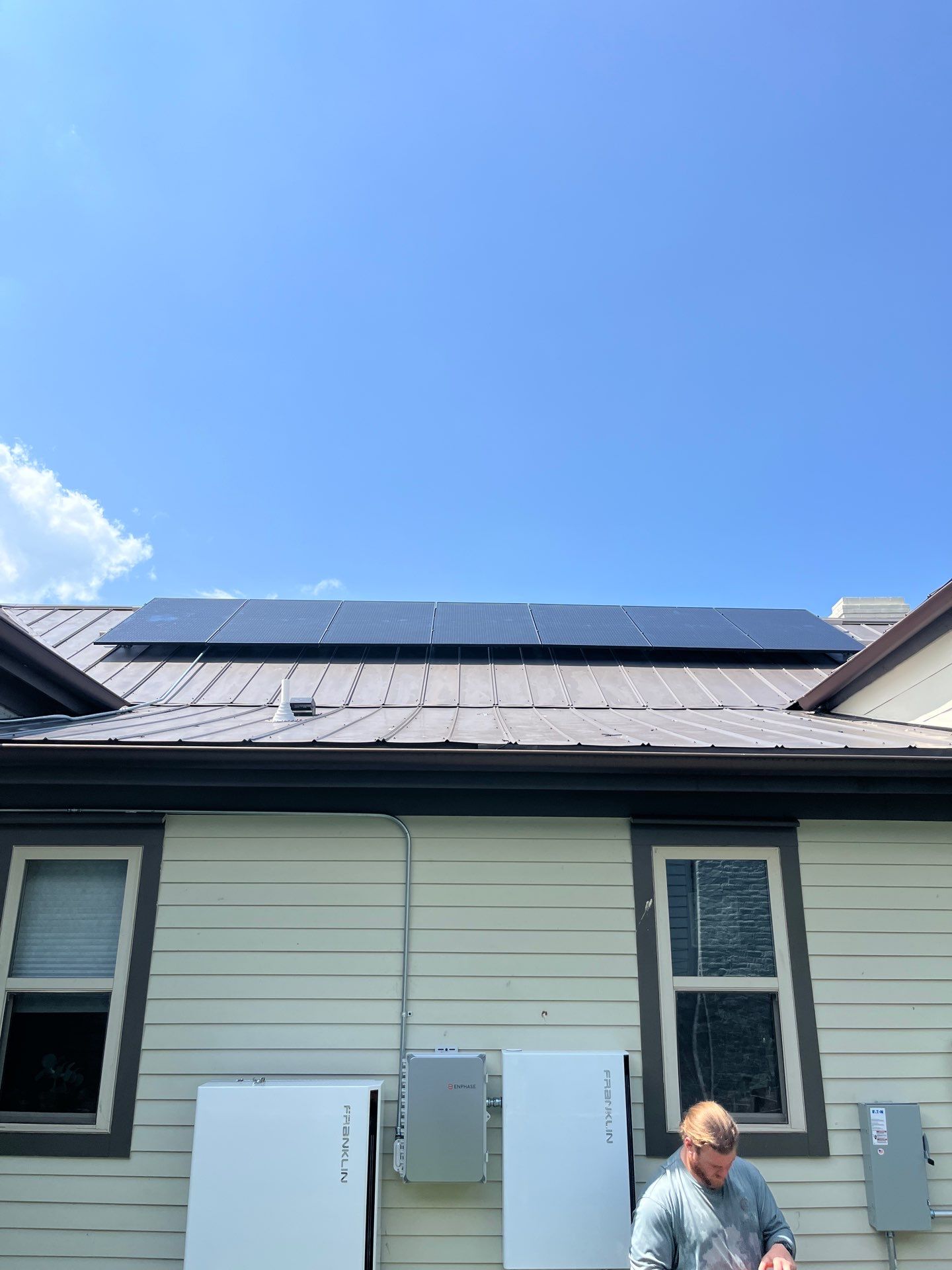 Project in Nashville by Green Wave Solar 
