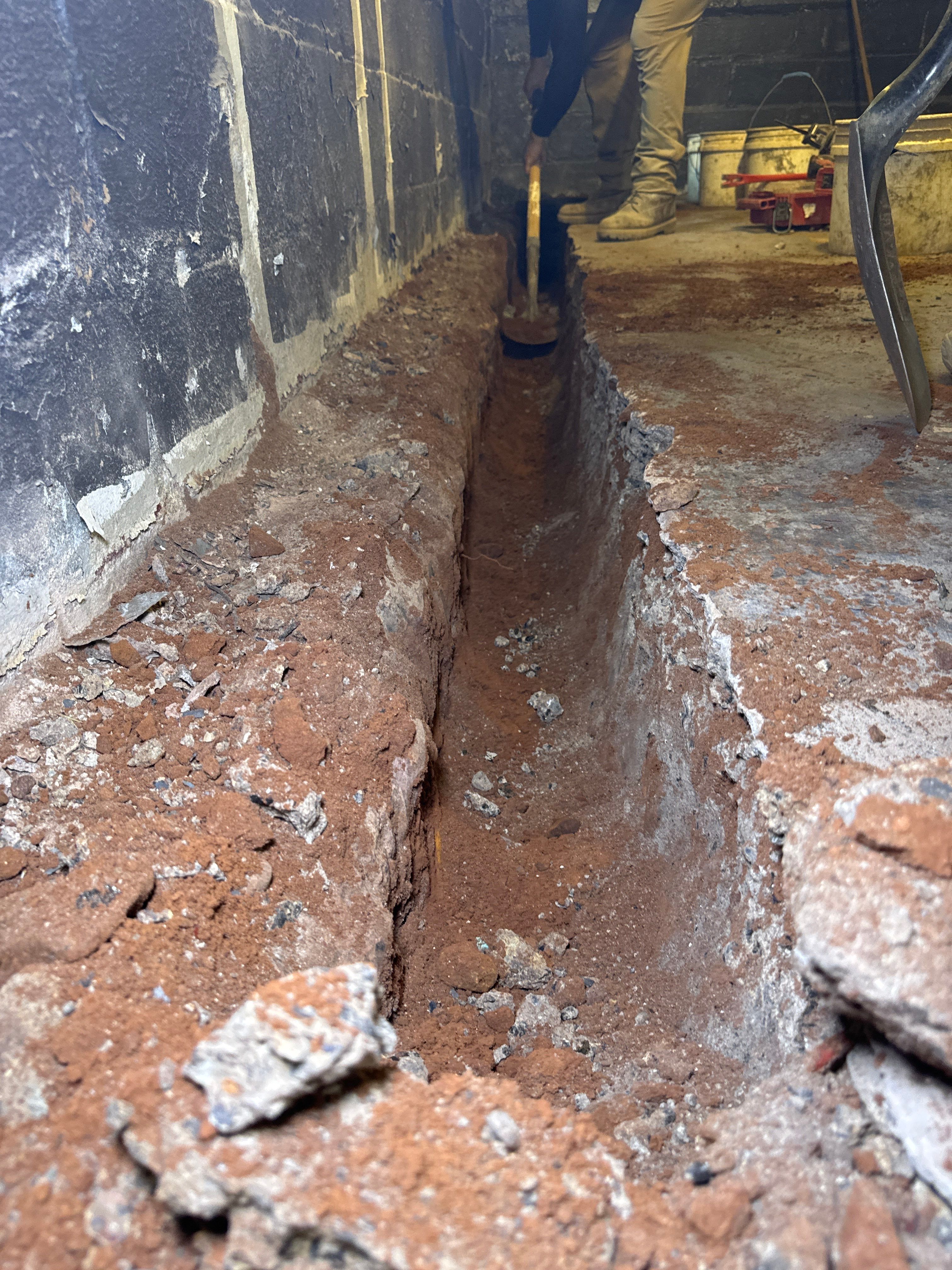 Interior French Drain East Orange NJ by Pure Service Pro, LLC 