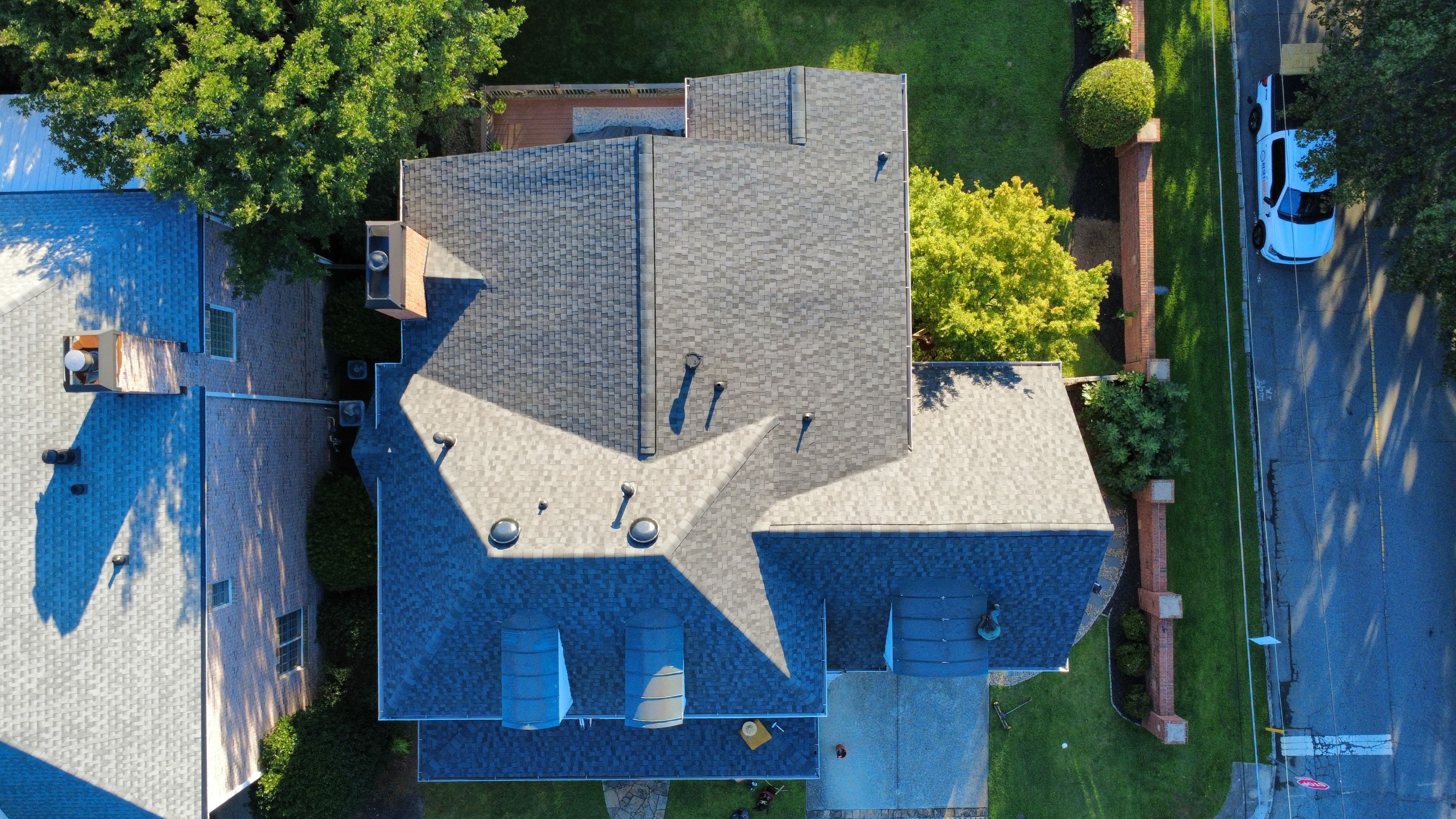 Atlanta, GA Roof Replacement CertainTeed Landmark Pro Max Def Moire Black by Reset Roofing