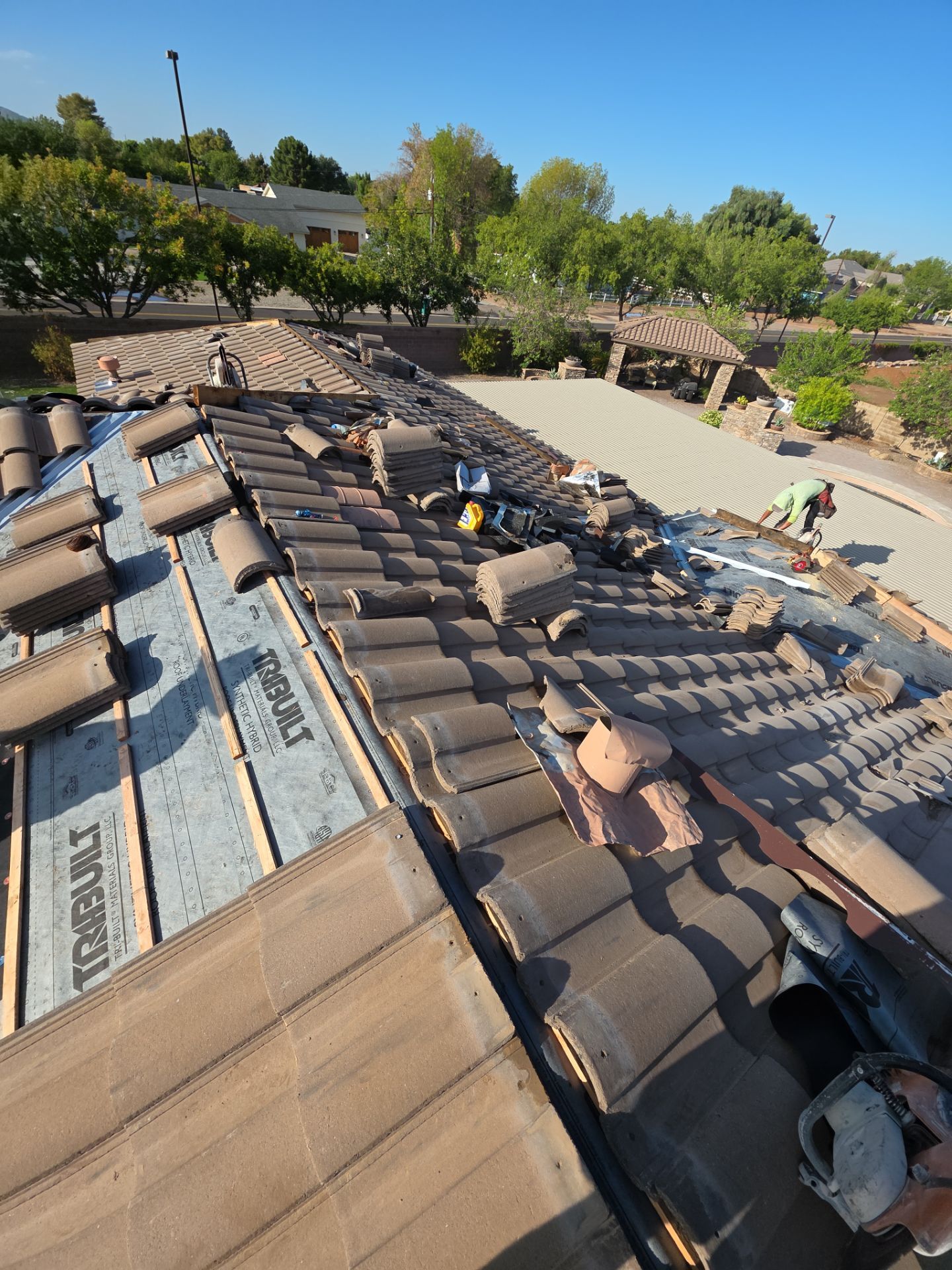 Recent Rain and Storm Damage in Gilbert by Weather-Tite Roofing