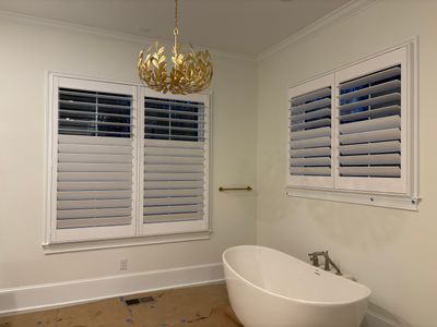 New Construction Interior Shutters in Clover, SC