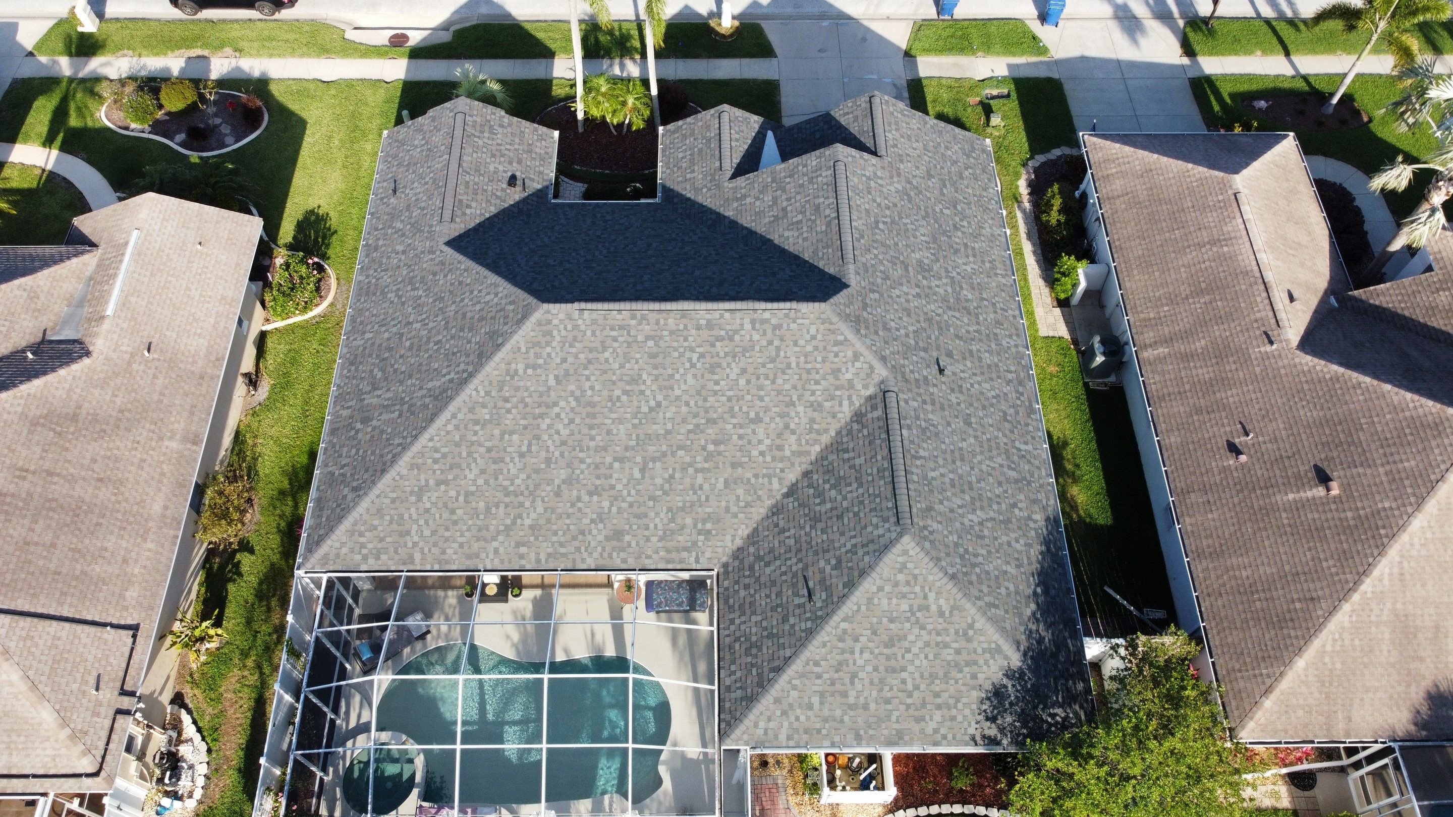 Roof replacement in Lutz, FL. by Steadfast Roofing