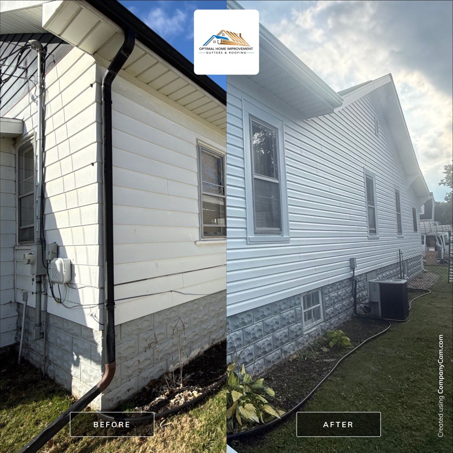 Roofing, gutters & siding replacement by Optimal Home Improvement 