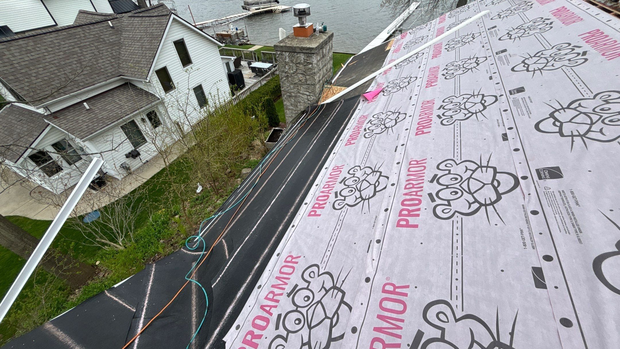 Roof Replacement using Owens Corning Duration by 180 Contractors