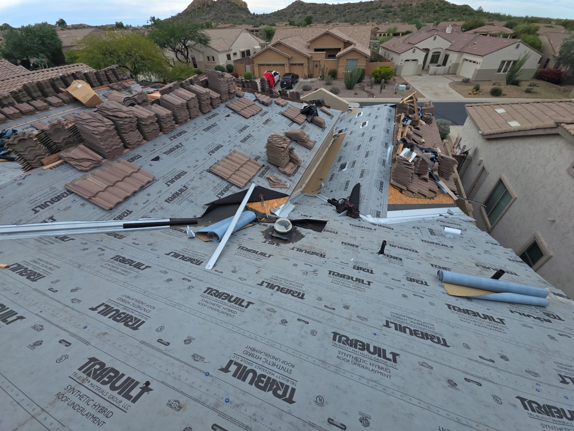 Gold Canyon Tile Reset  by Weather-Tite Roofing