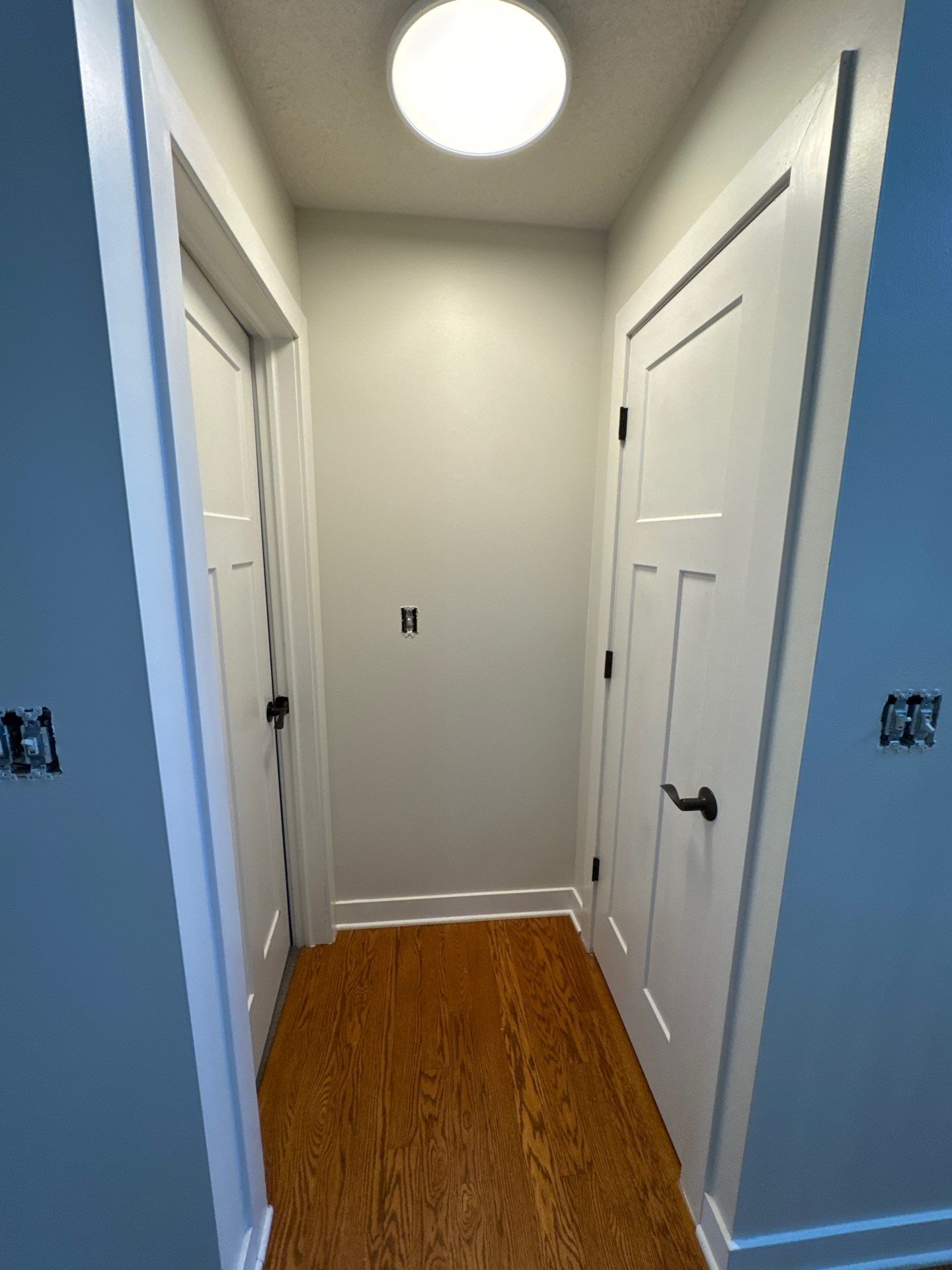 Residential Interior Wall Repaint | Foyer, Stairwell, Hallway & Living Room by Midwest Paint LLC