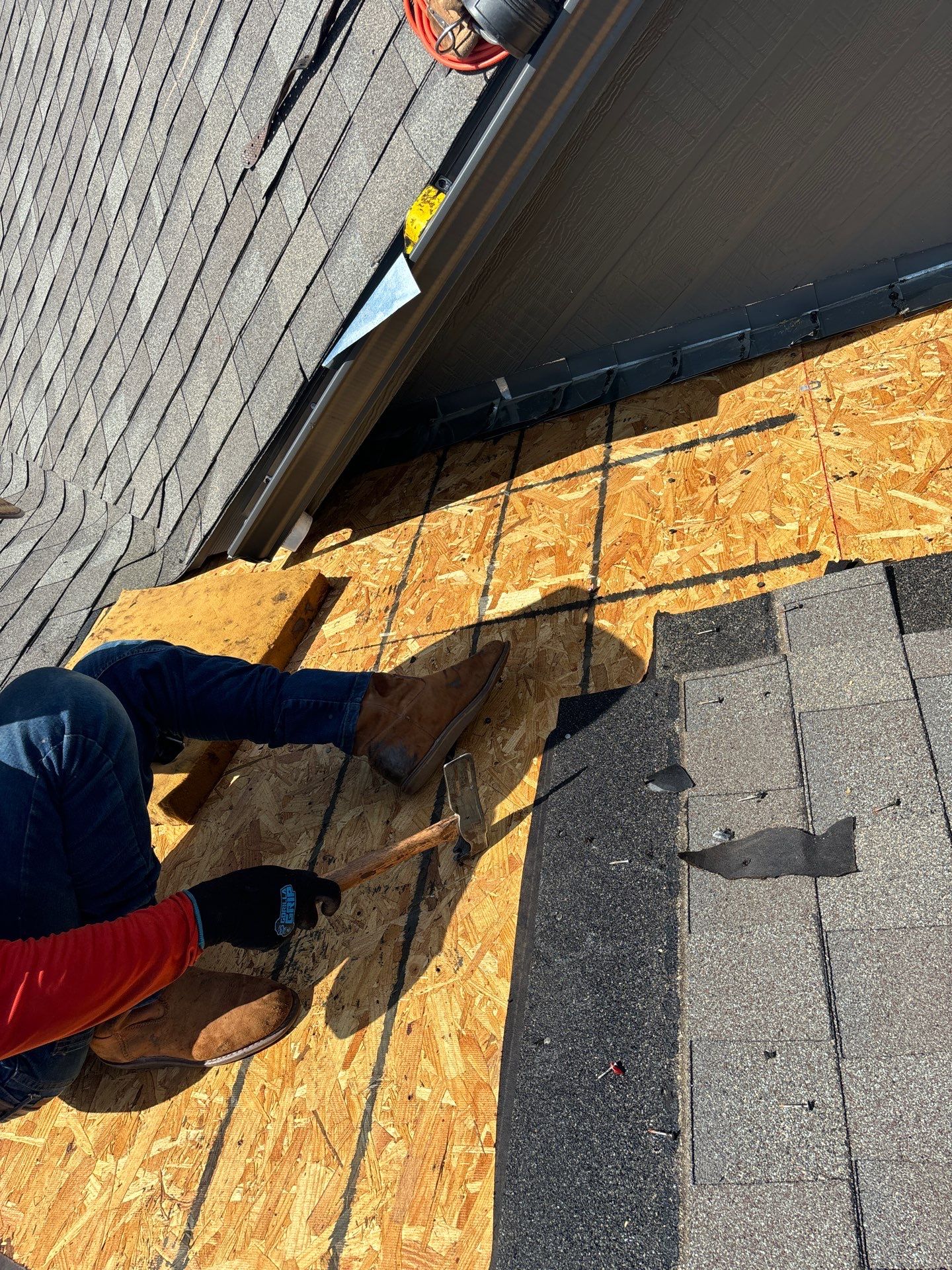 Hail Damage using Owen's Corning Duration (Lifetime) Shingles by Roof Repair Services LLC